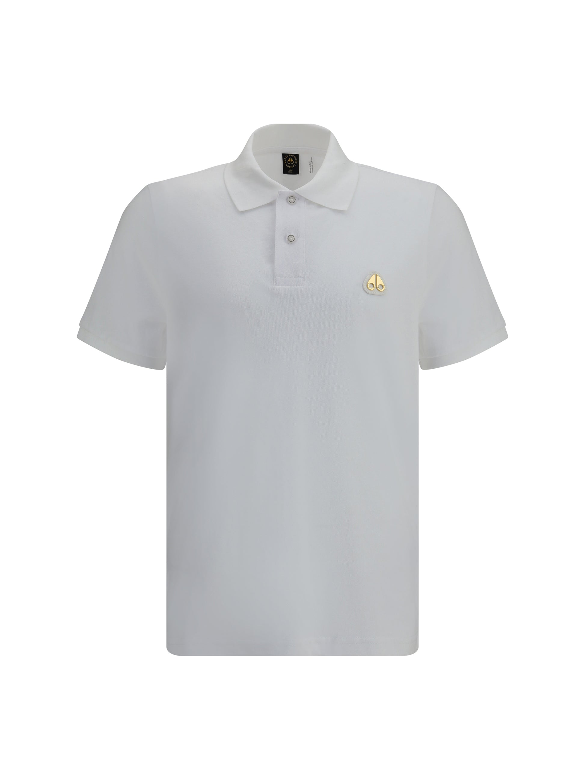 Moose Knuckles Men Everett Gold Polo MOOSE KNUCKLES