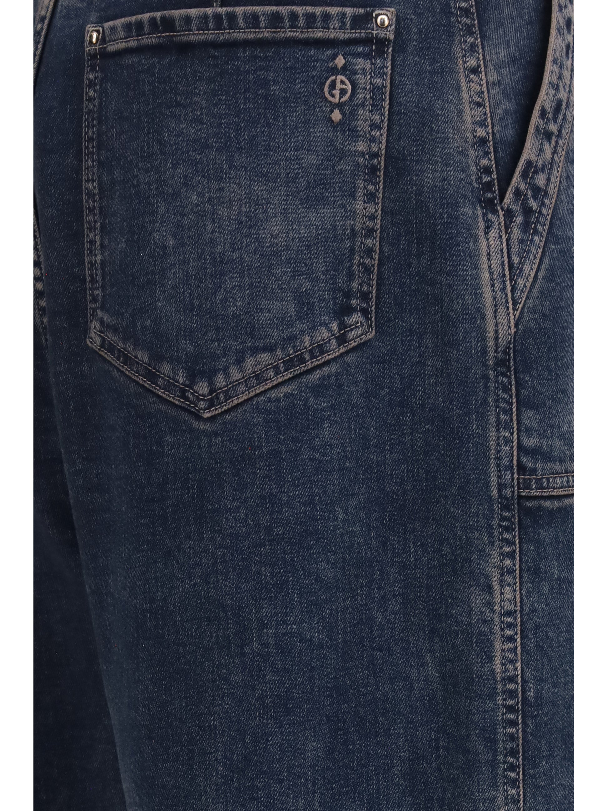 Giorgio Armani Women Wide-Leg Jeans With Belt GIORGIO ARMANI