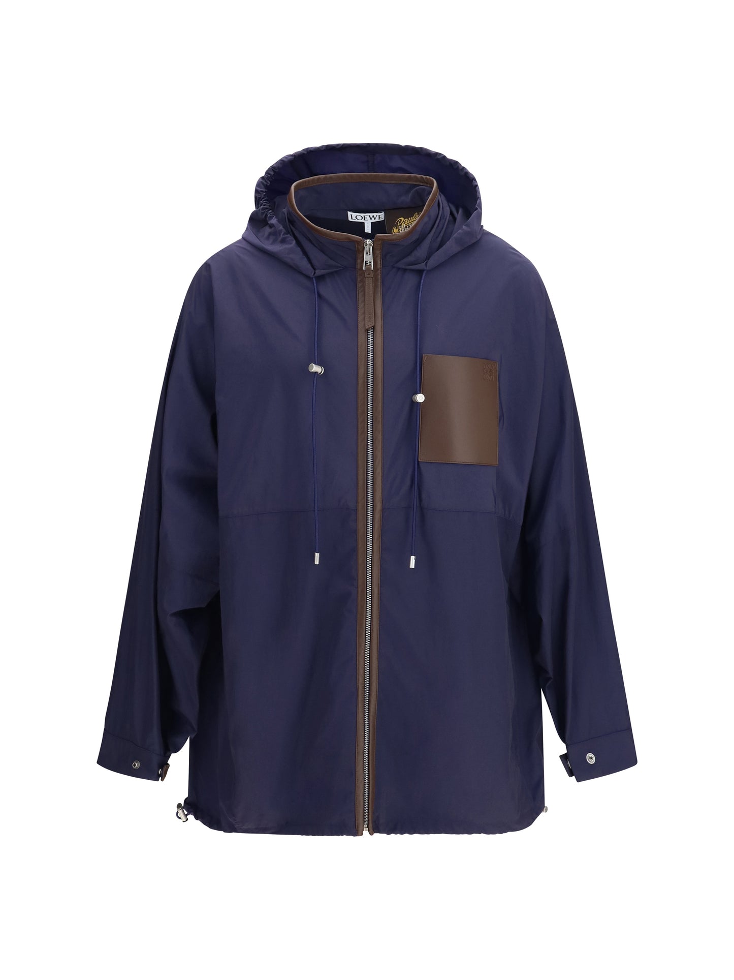 Loewe Men Hooded Technical Fabric Jacket Loewe X Paula’S Ibiza LOEWE