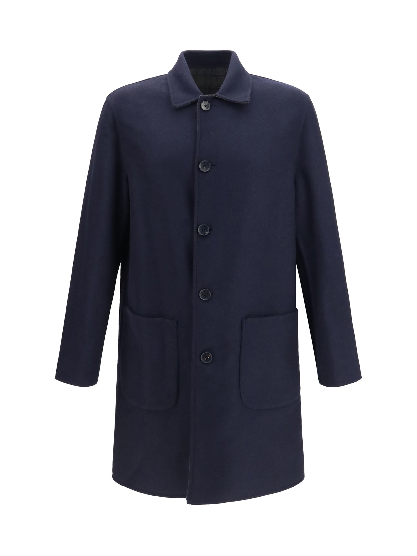 Etro Men Soho Reversible Wool-Blend Coat ETRO