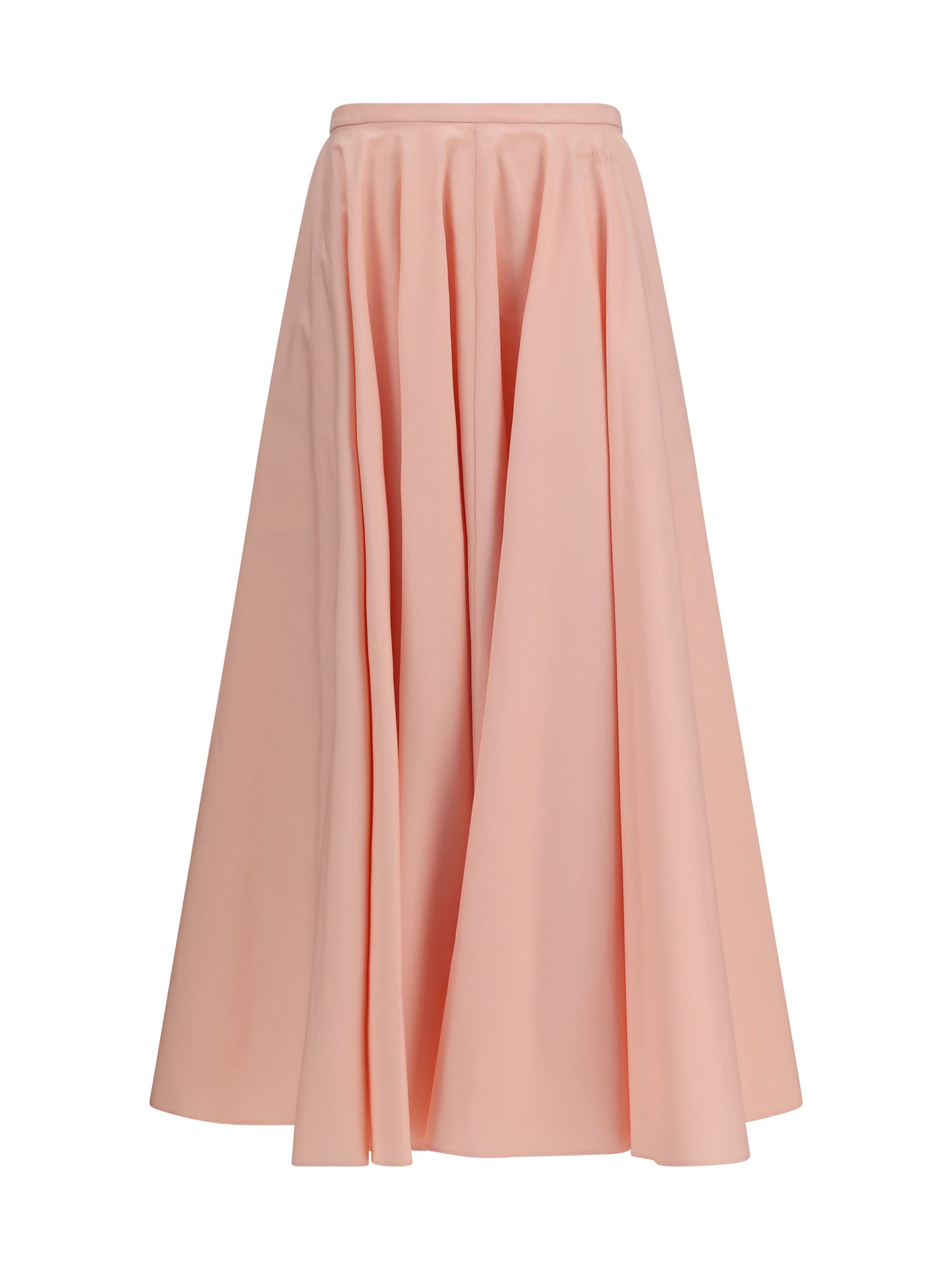 Givenchy Women Long Circular Skirt In Cotton Poplin GIVENCHY