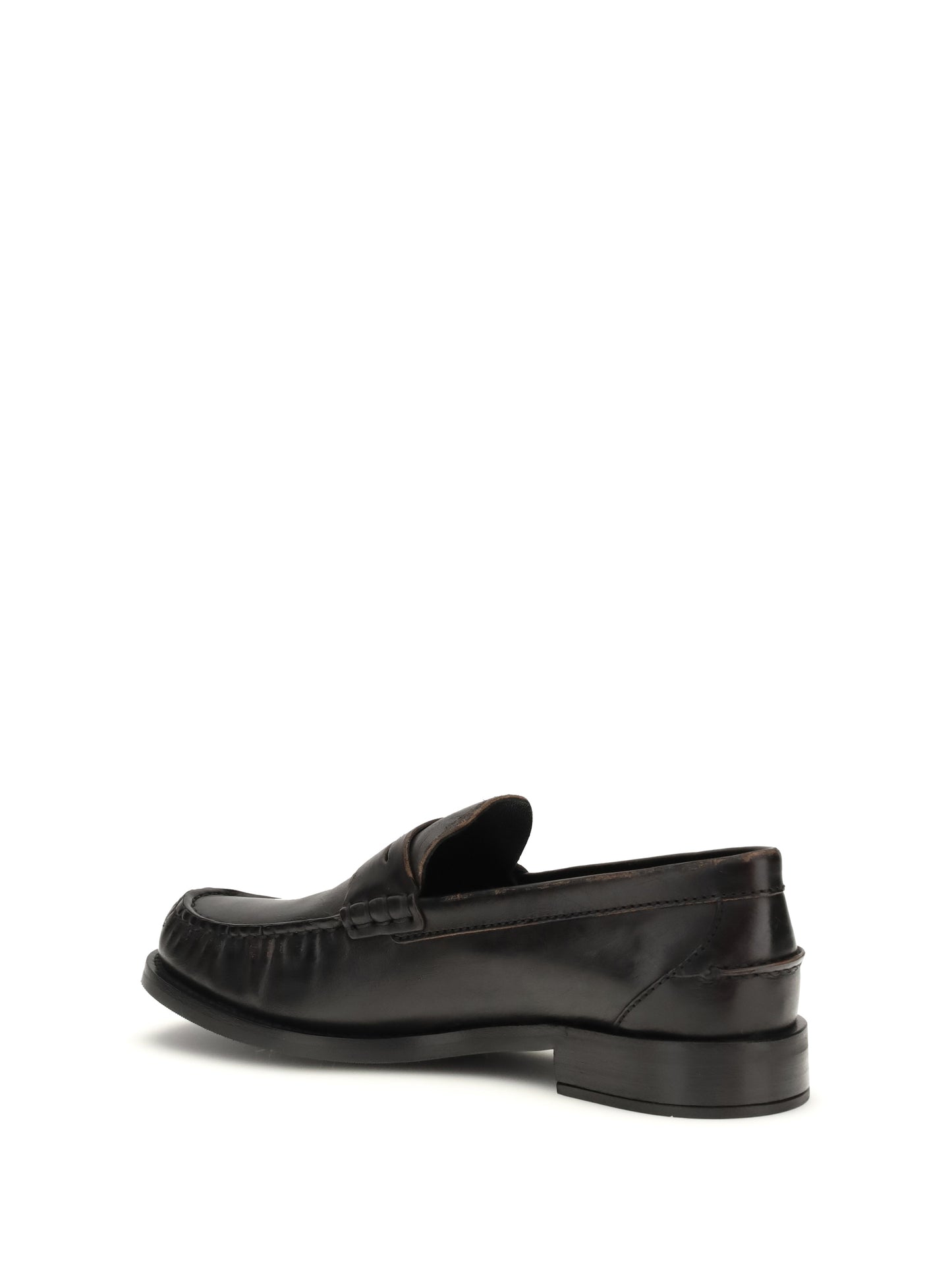 Prada Women Leather Loafers PRADA