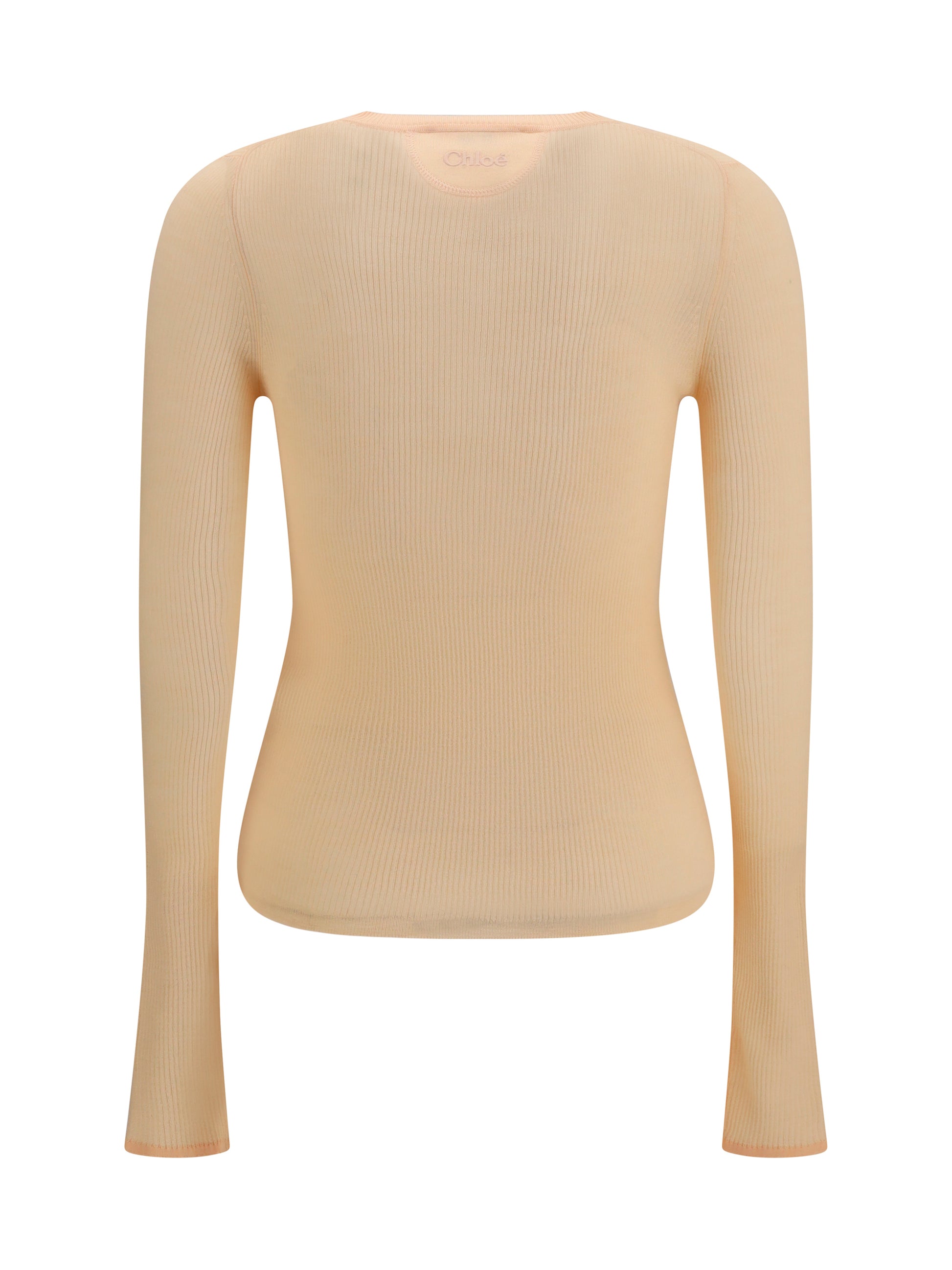 Chloé Women Ribbed Wool Sweater CHLOE