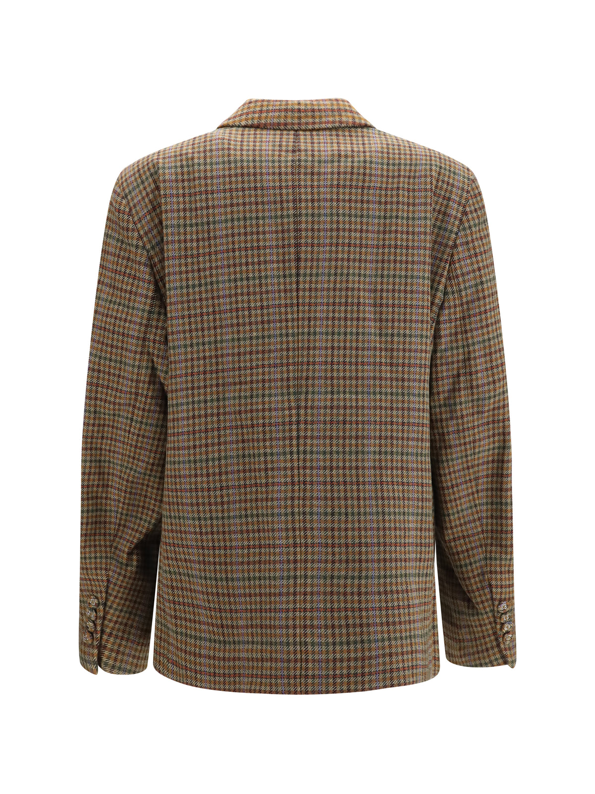 Ganni Women Checked Twill Blazer GANNI