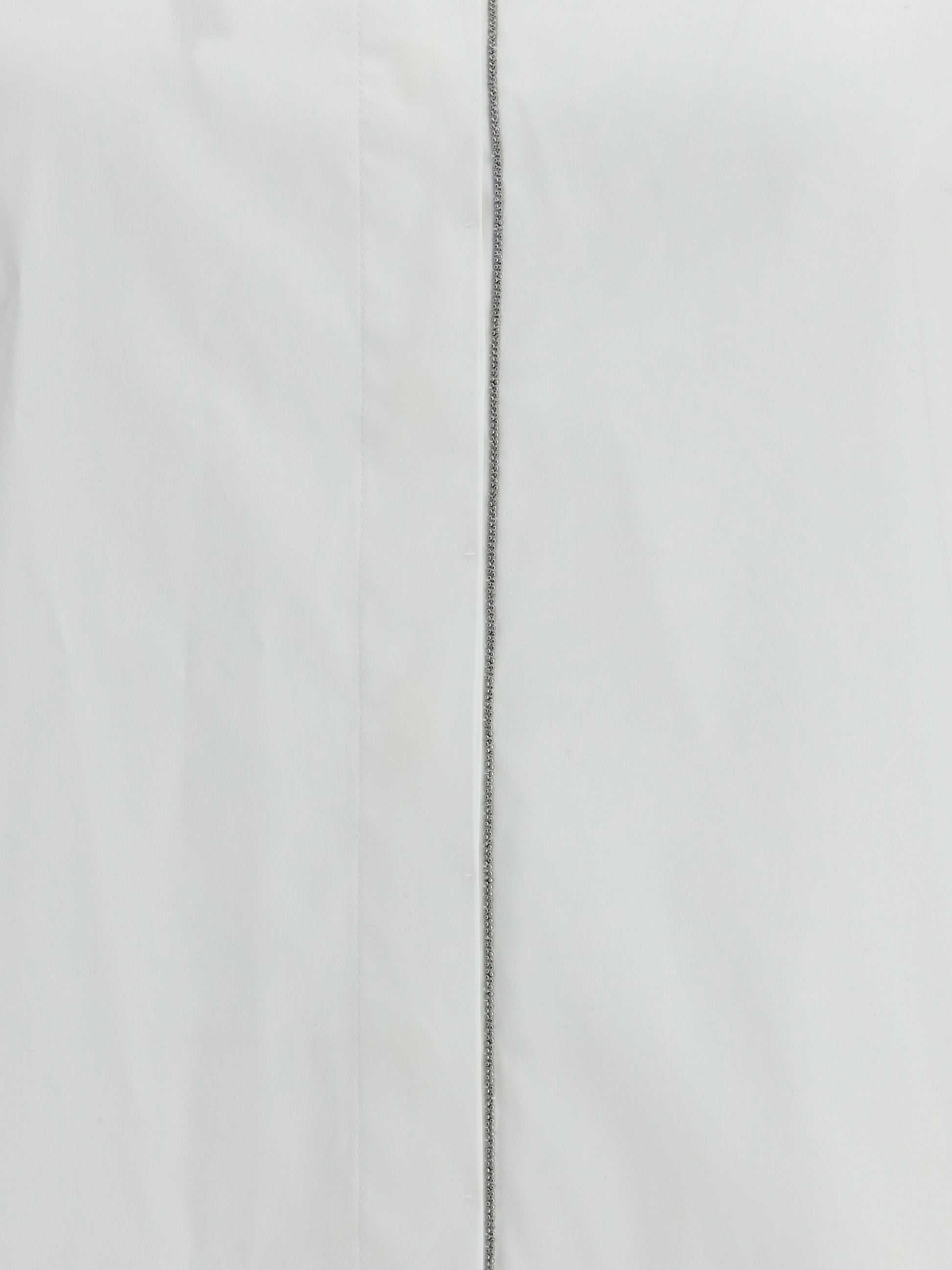 Brunello Cucinelli Women Shirt With Embellishments BRUNELLO CUCINELLI