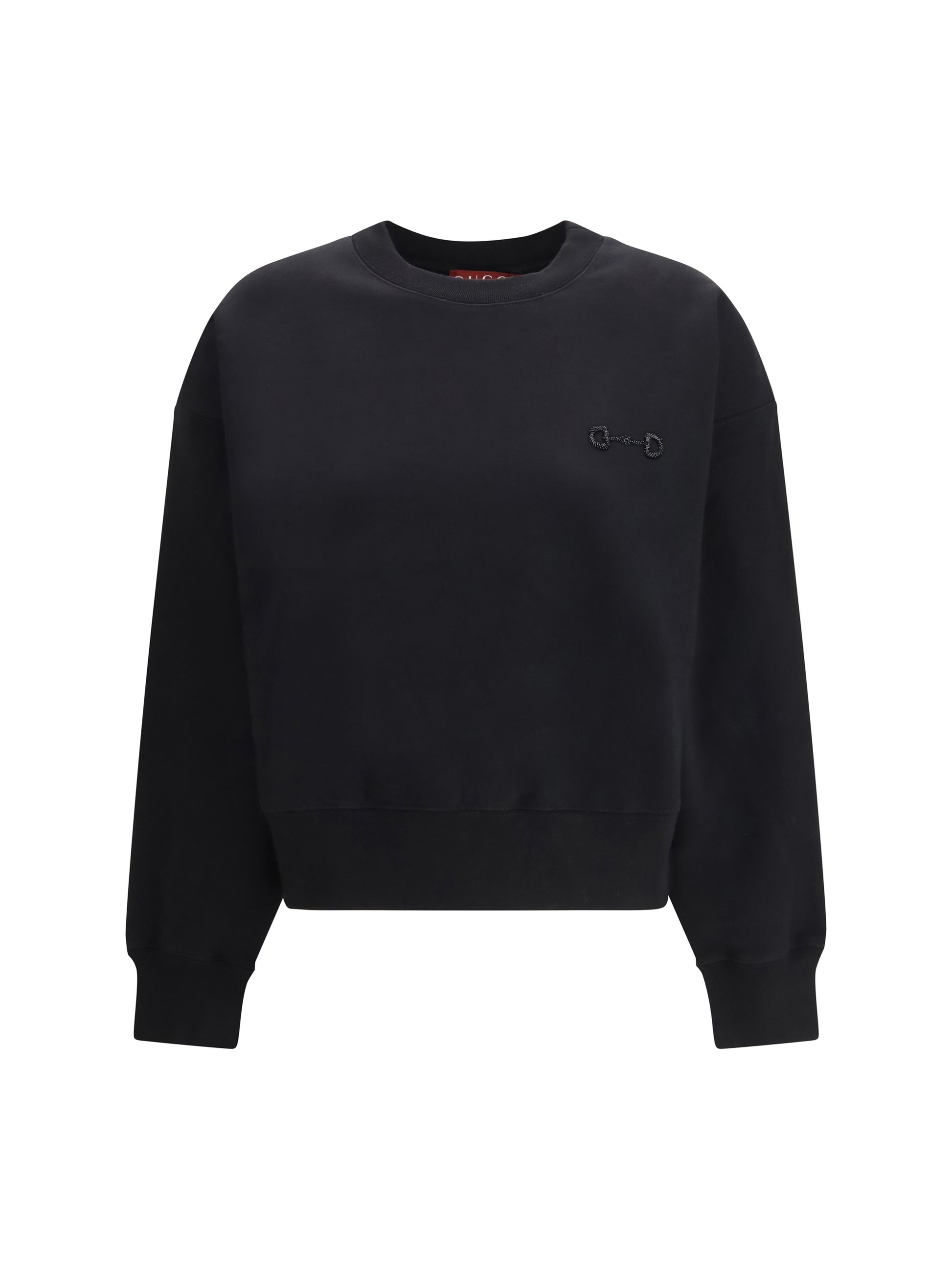 Gucci Women Brushed Cotton Jersey Sweatshirt GUCCI