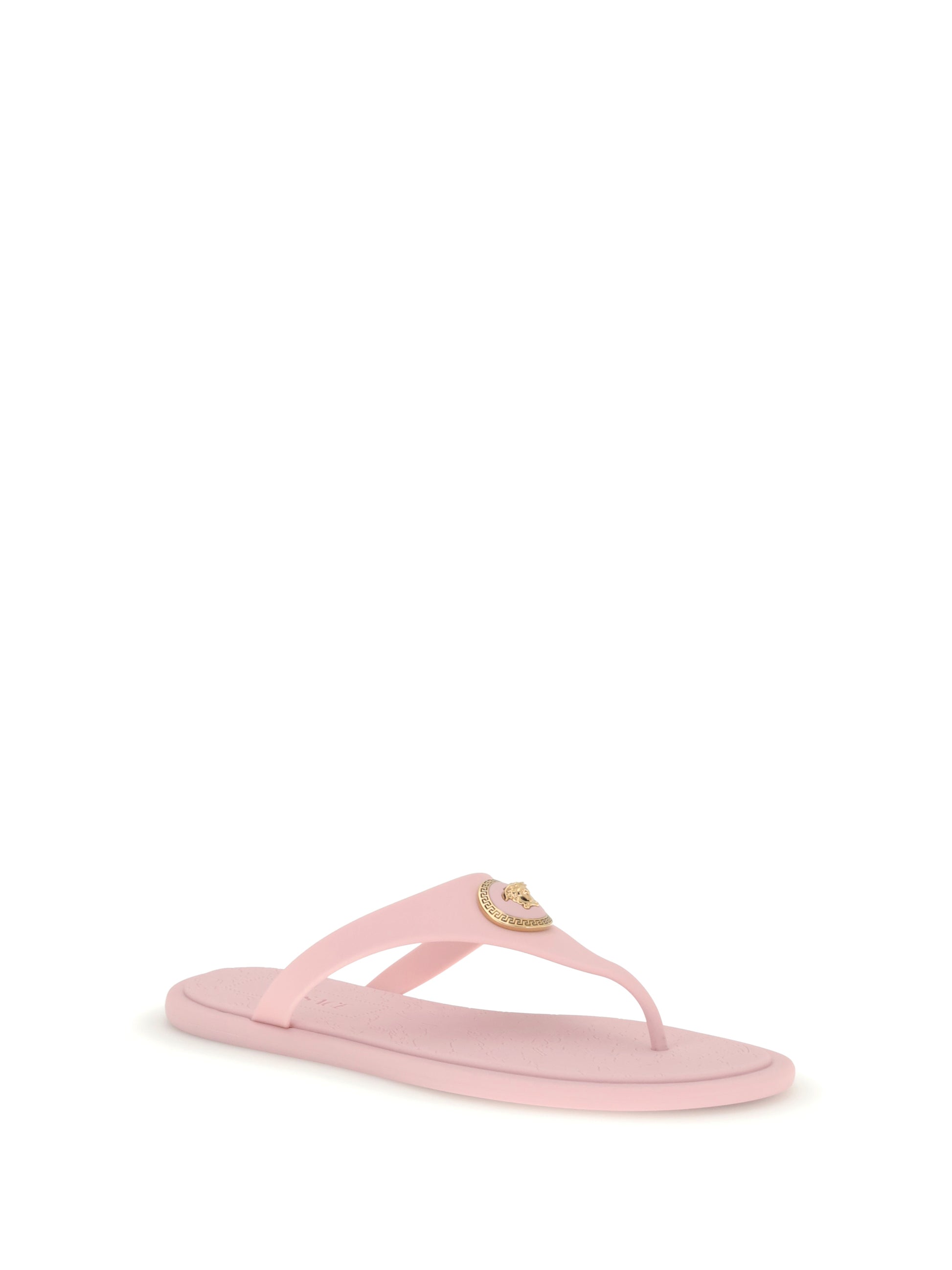Versace Women Rubber Thong Sandals VERSACE