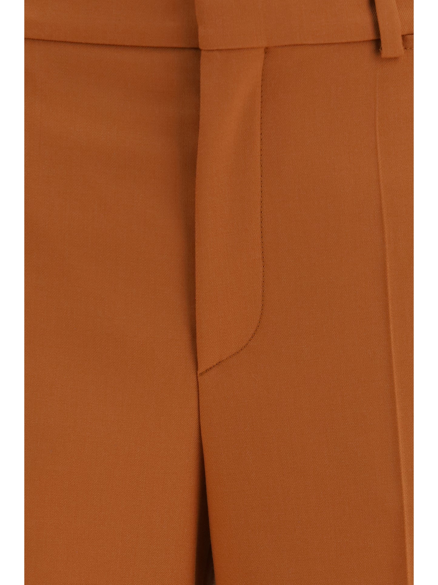 Chloé Women High-Waisted Flared Cotton Pants CHLOE