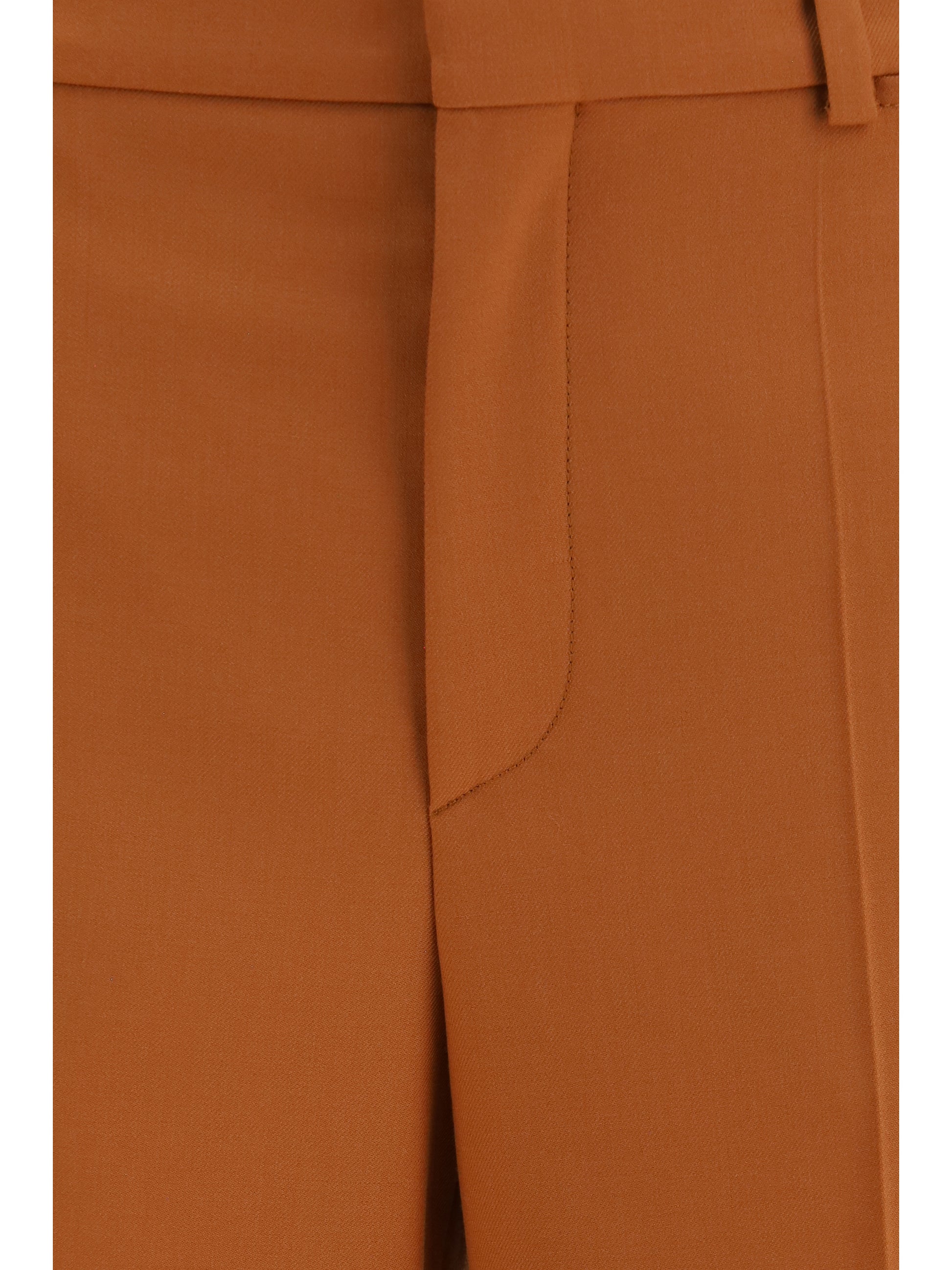 Chloé Women High-Waisted Flared Cotton Pants CHLOE