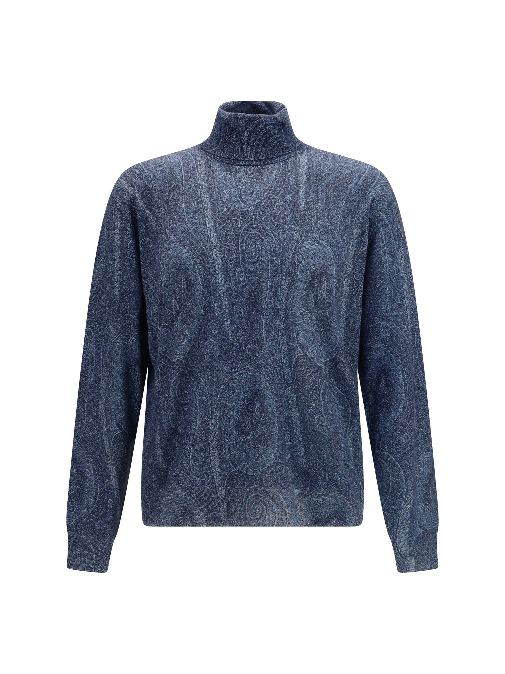 Etro Men Printed Turtleneck Sweater ETRO
