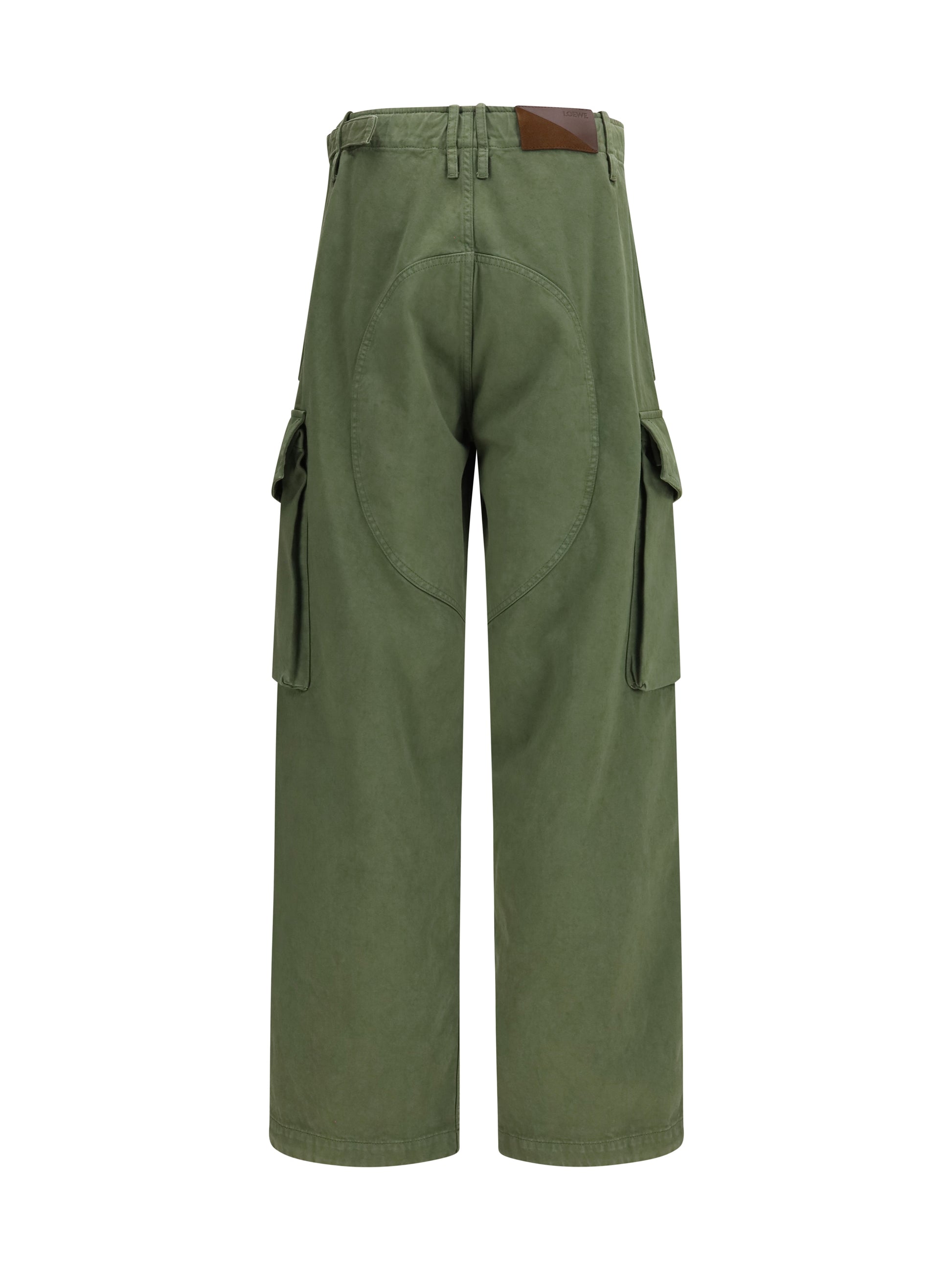 Loewe Men Cotton Cargo Pants LOEWE