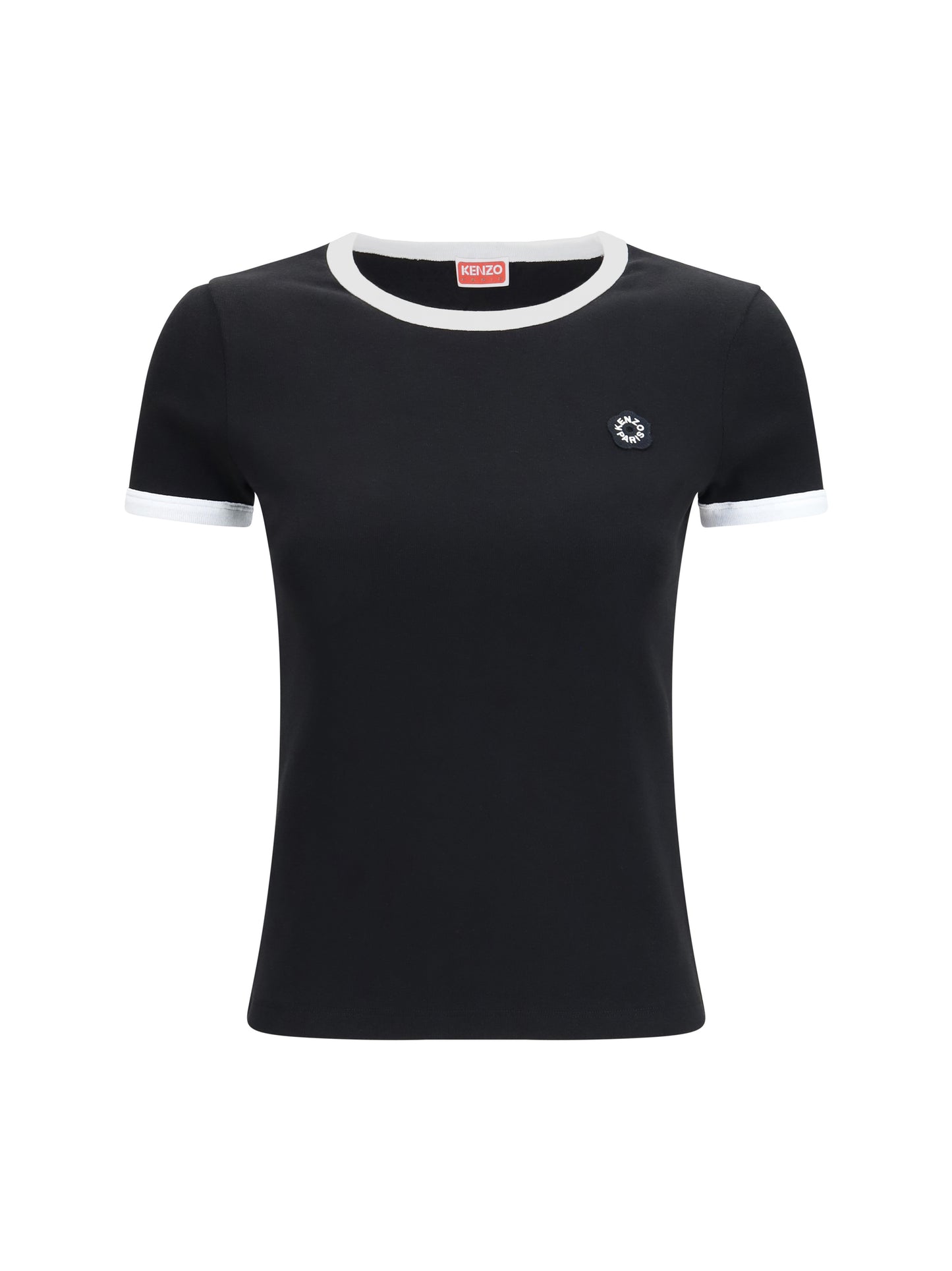 Kenzo Women Boke Flower 2.0 Embroidered Cotton T-Shirt KENZO