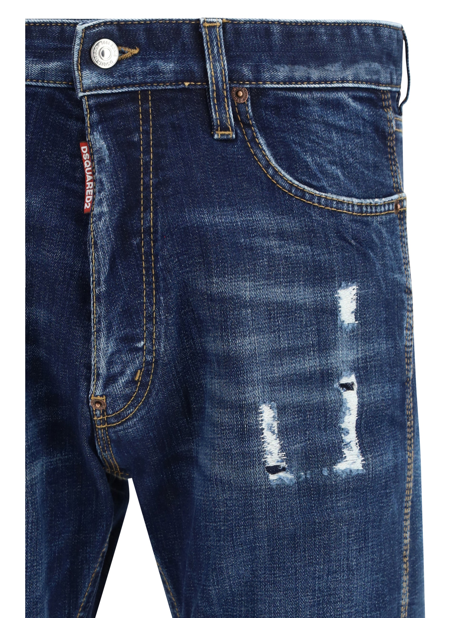 Dsquared2 Men Teddy Mini Front Jeans DSQUARED2