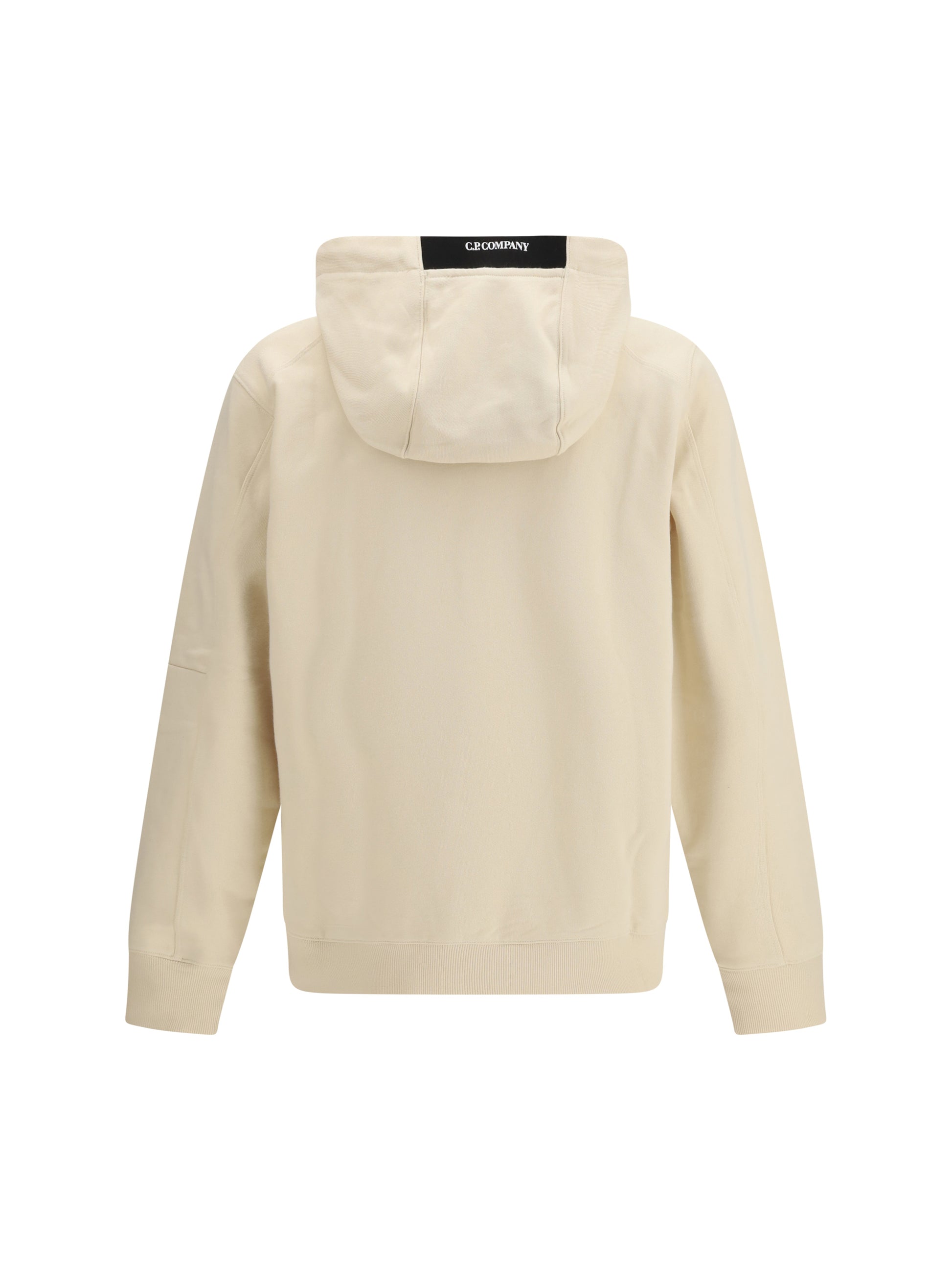 C.P. Company Men Diagonal Raised Fleece Hooded Sweatshirt C.P. COMPANY