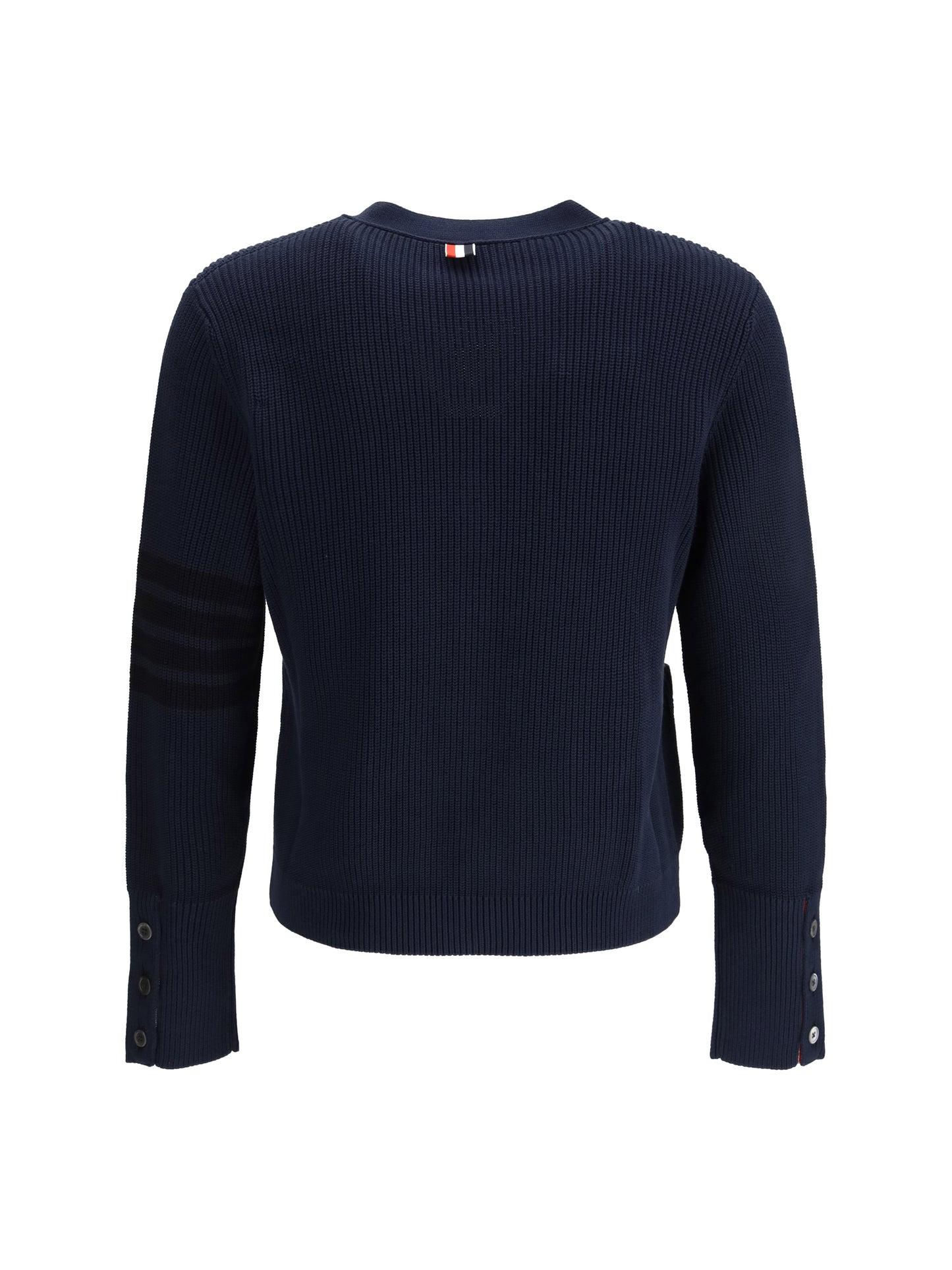 Thom Browne Men V-Neck Cardigan THOM BROWNE