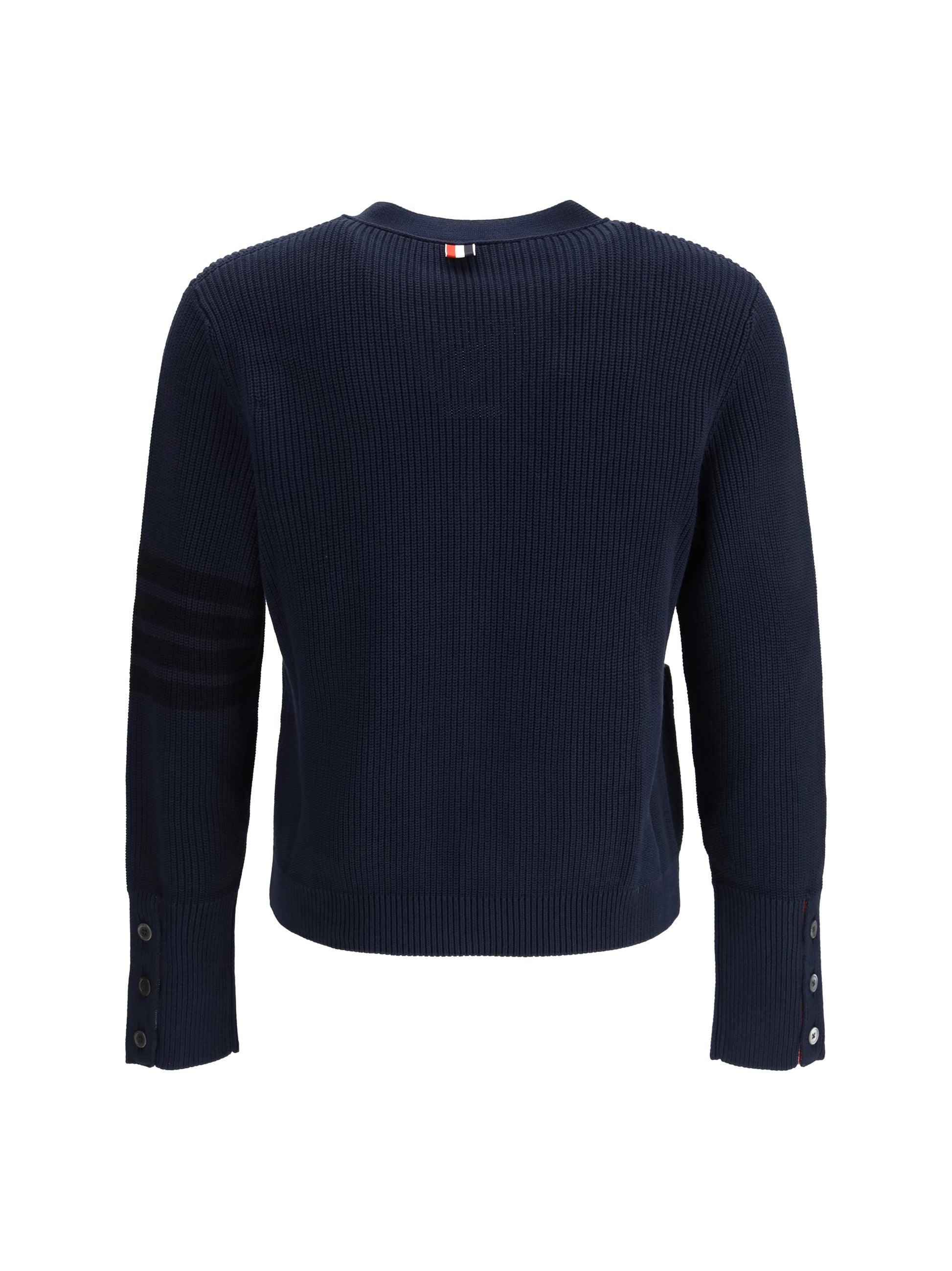 Thom Browne Men V-Neck Cardigan THOM BROWNE