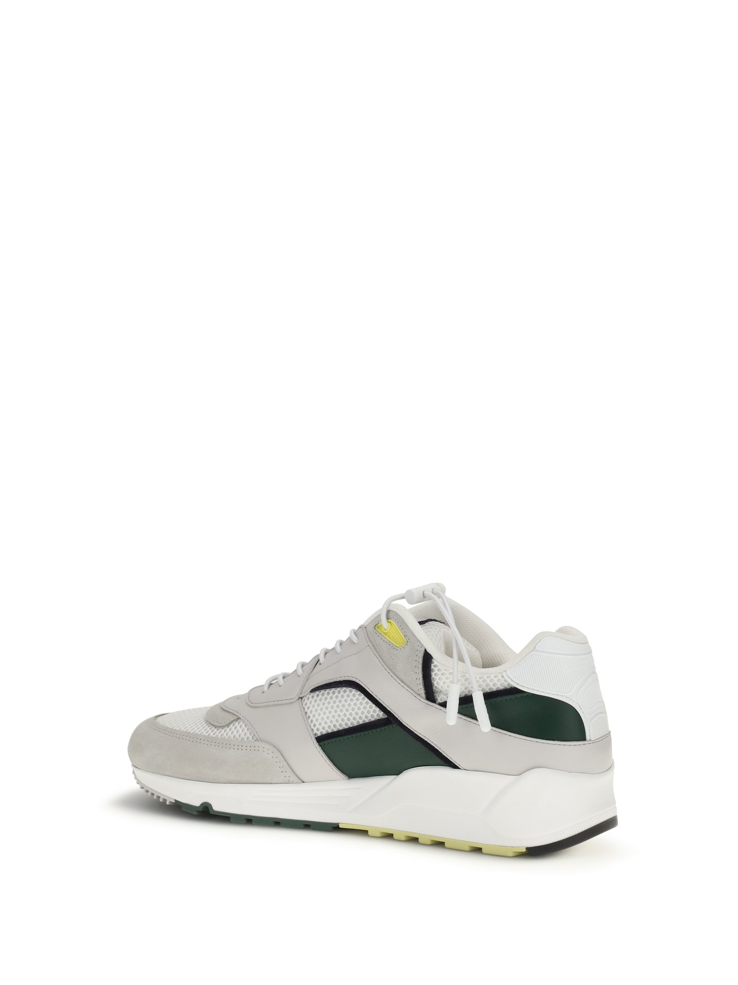 Saint Laurent Men Smooth Leather And Suede Bump Sneakers SAINT LAURENT