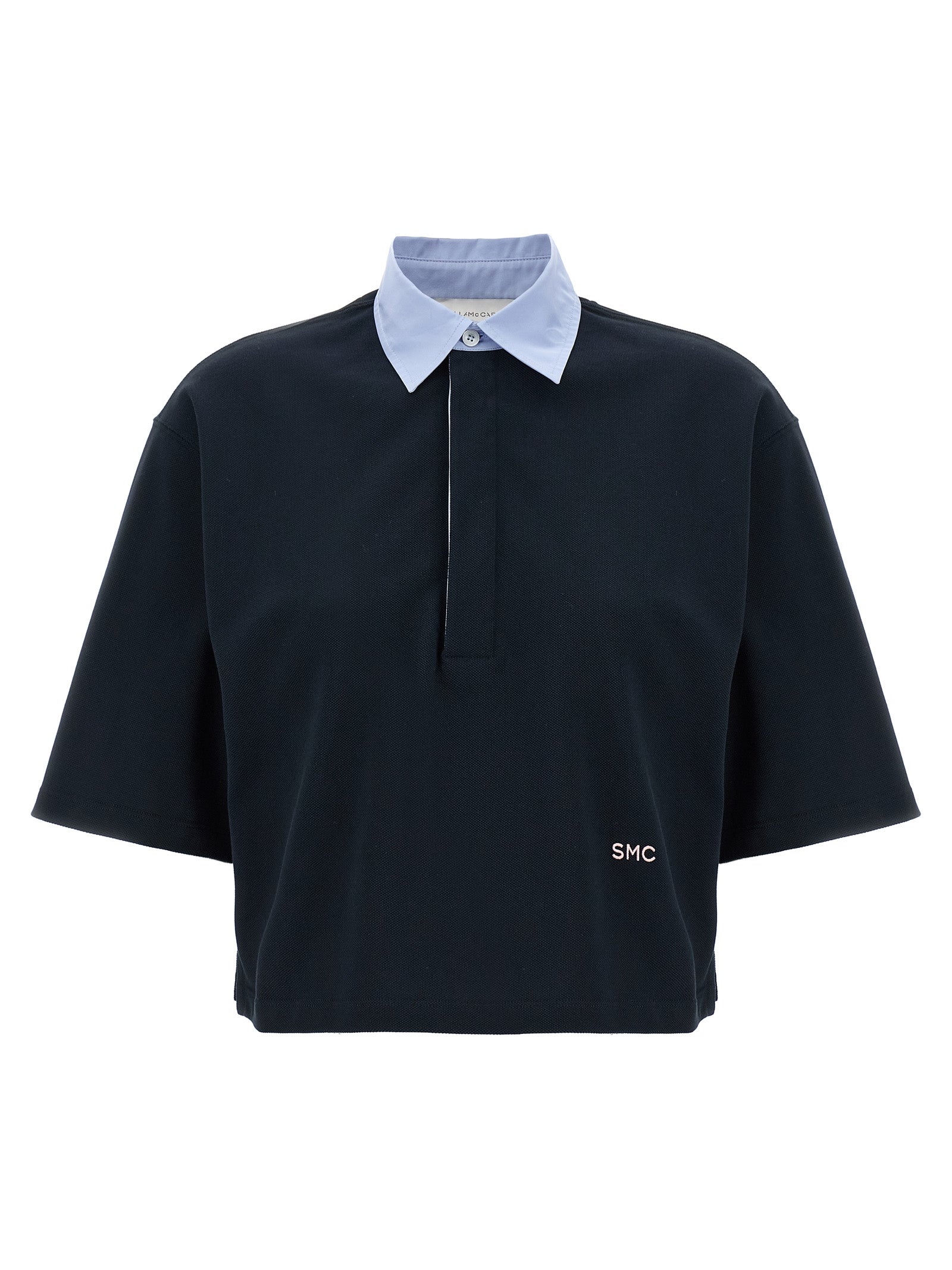 Stella Mccartney Women Cropped Piquet Polo STELLA MCCARTNEY
