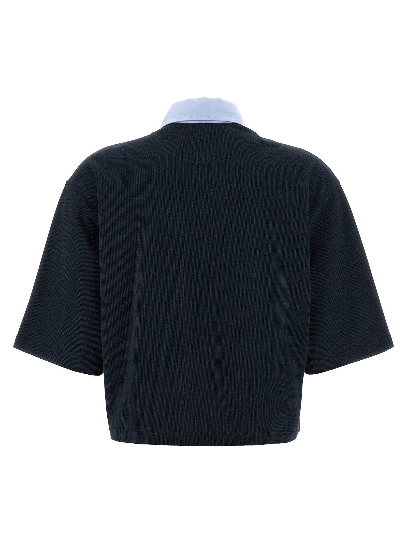 Stella Mccartney Women Cropped Piquet Polo STELLA MCCARTNEY