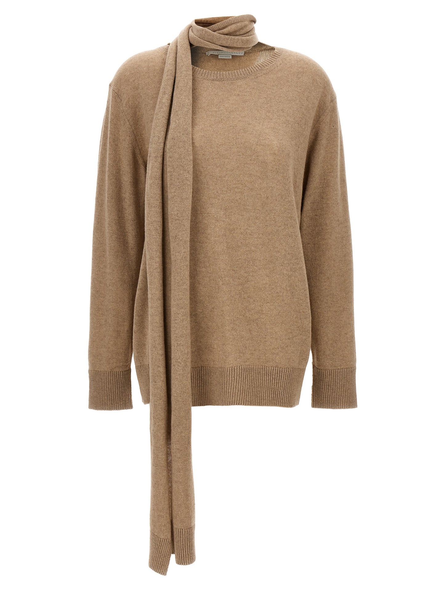 Stella Mccartney Women Scarf Detail Sweater STELLA MCCARTNEY