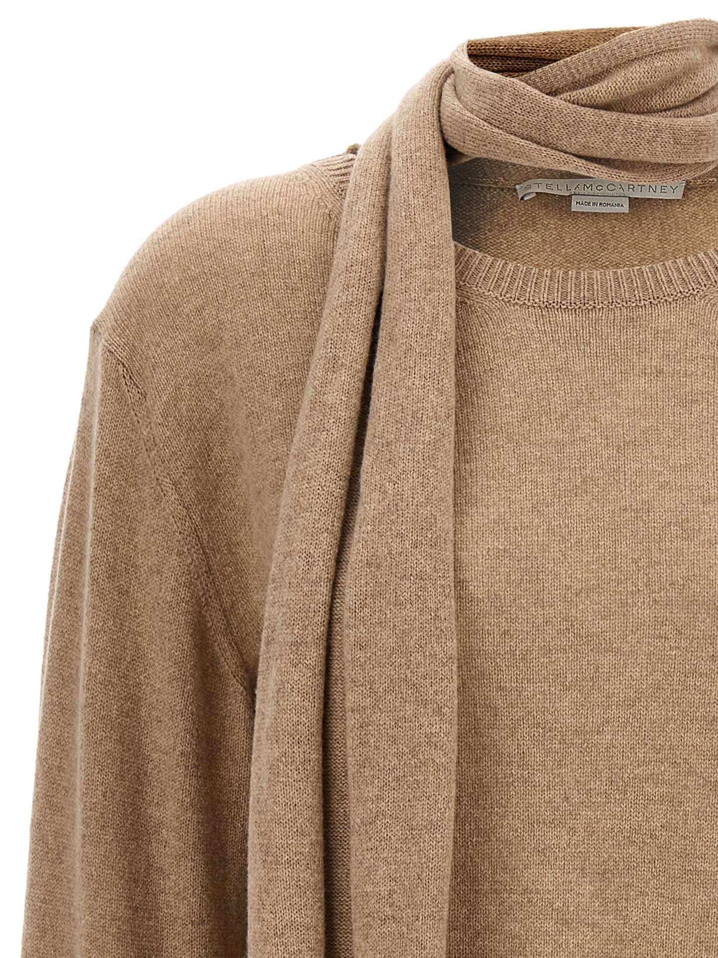 Stella Mccartney Women Scarf Detail Sweater STELLA MCCARTNEY