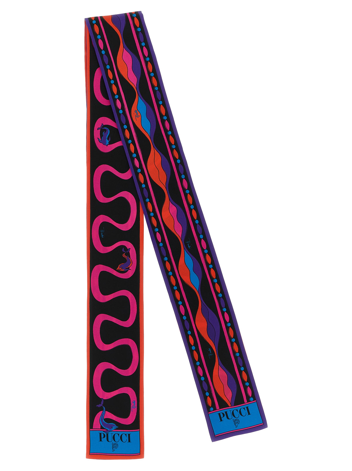 Emilio Pucci Women Multicolor Print Mix Scarf PUCCI