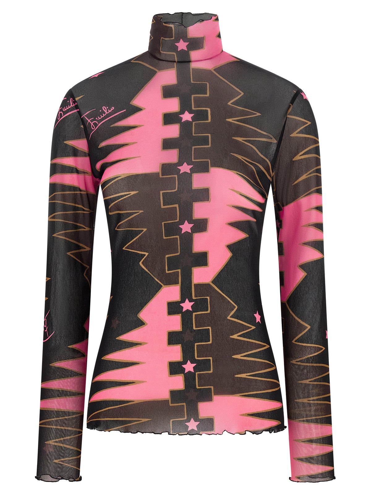 Emilio Pucci Women 'Valdimontone' Tulle Top PUCCI