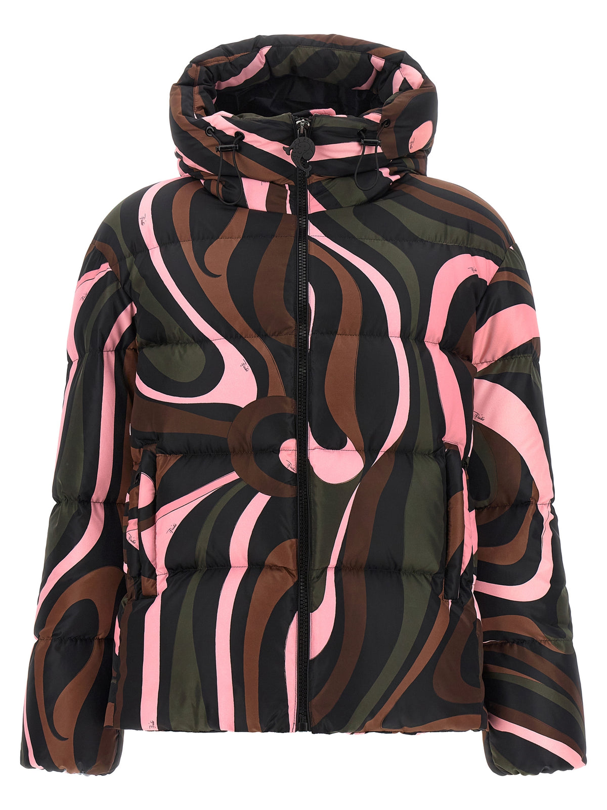 Emilio Pucci Women Multicolor 'Marmo' Down Jacket PUCCI