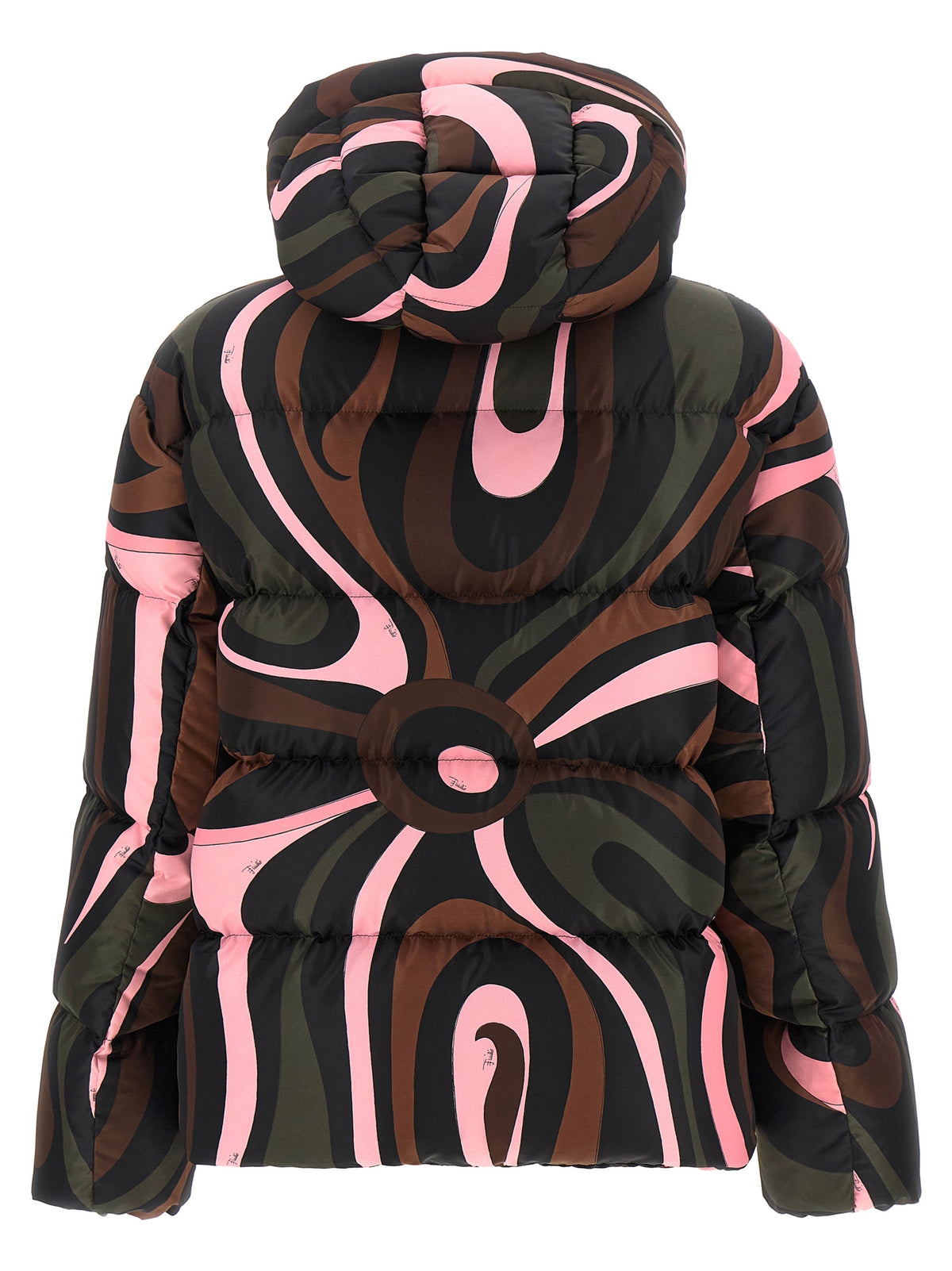 Emilio Pucci Women Multicolor 'Marmo' Down Jacket PUCCI