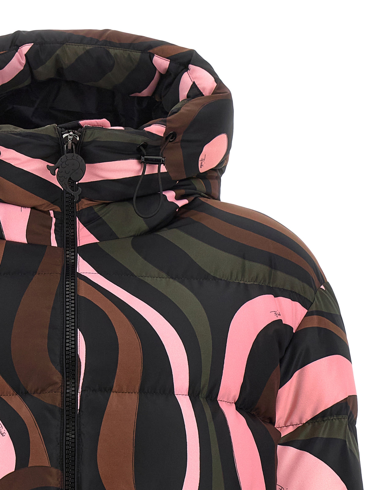 Emilio Pucci Women Multicolor 'Marmo' Down Jacket PUCCI