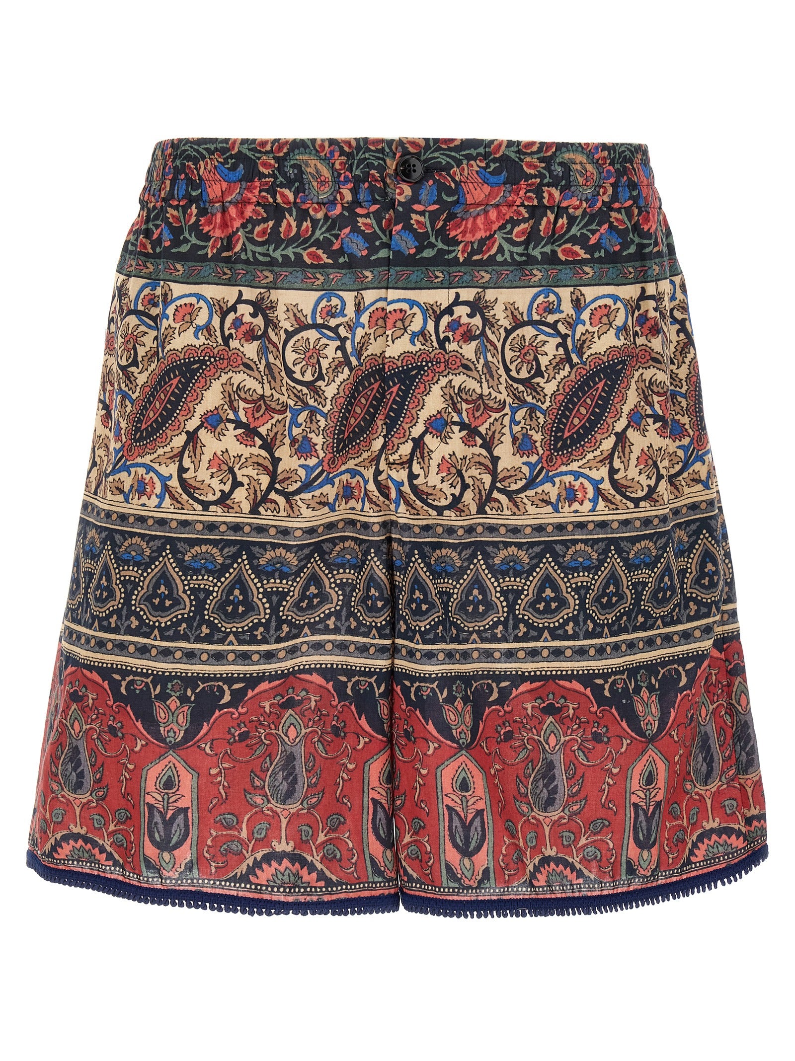 Valentino Garavani Men Valentino Garavani 'Voyage Imaginaire' Bermuda Shorts VALENTINO GARAVANI