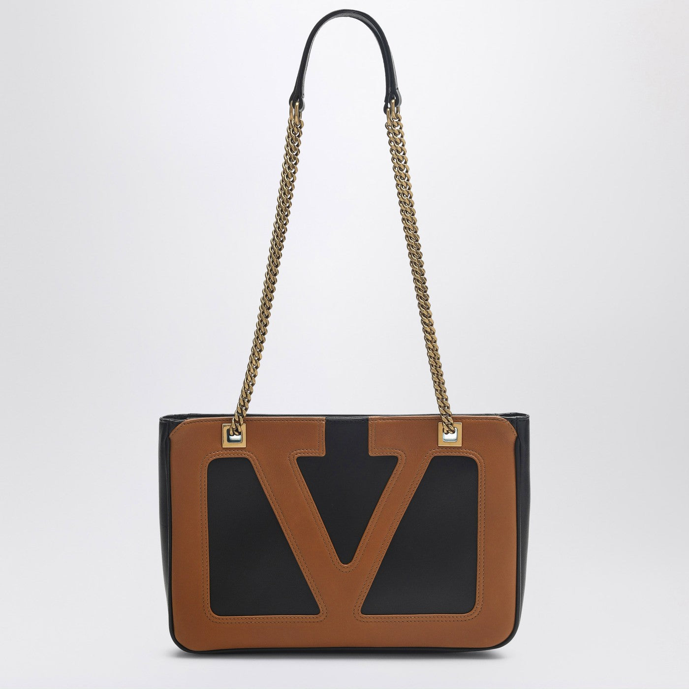 Valentino Garavani Viva Superstar Black/Brown Small Bag Women VALENTINO GARAVANI