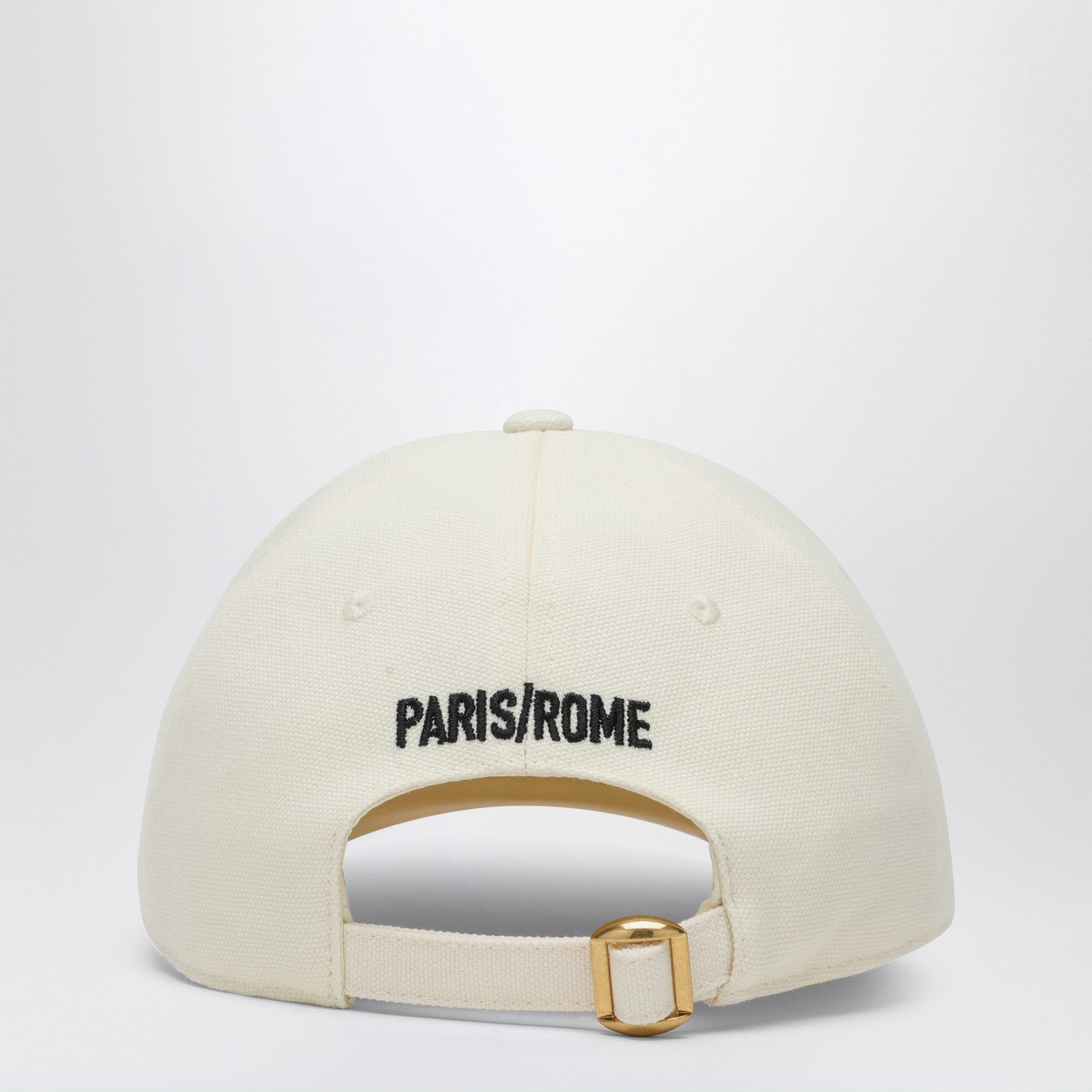 Valentino Garavani Chez Valentino Ivory Baseball Cap Women VALENTINO GARAVANI