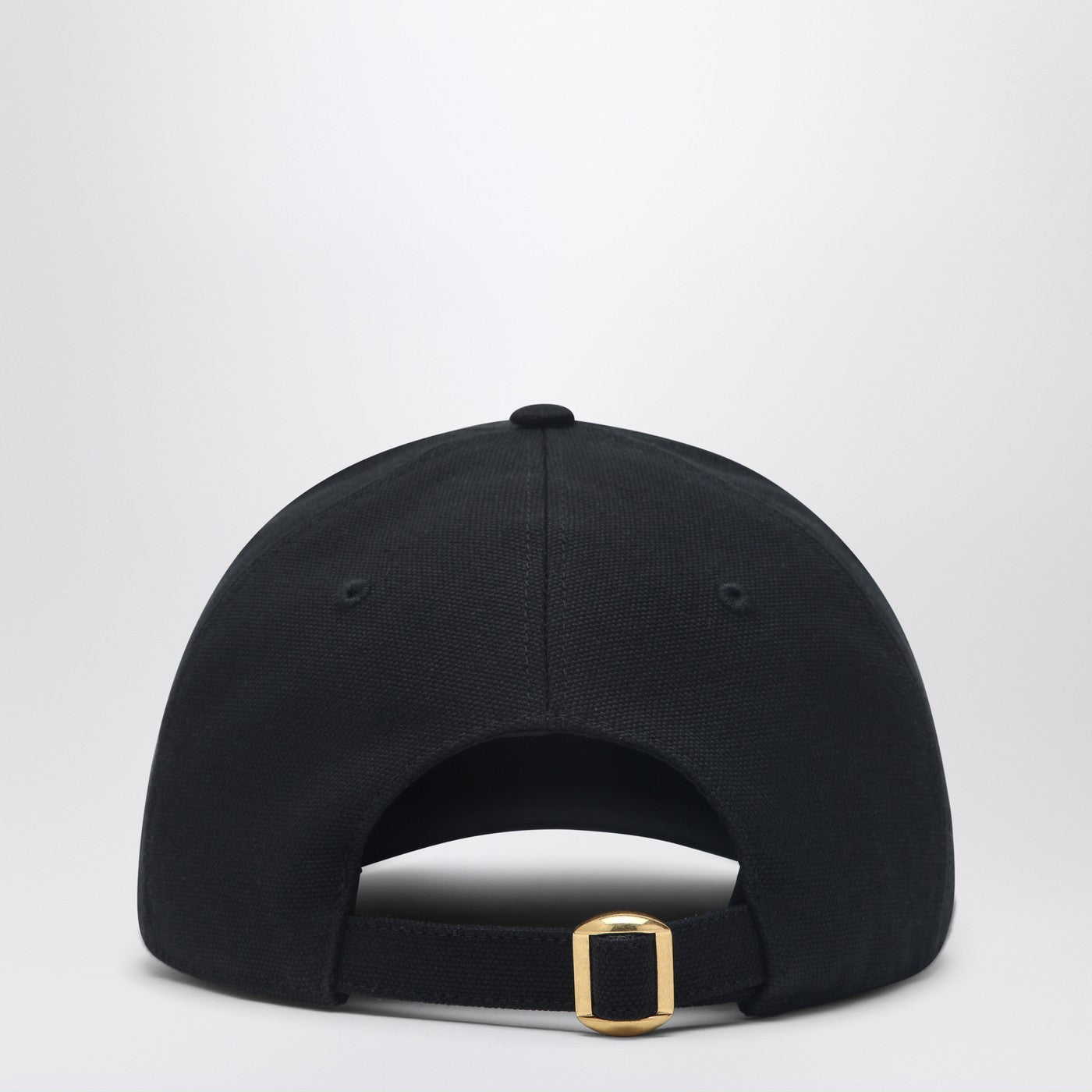 Valentino Garavani Chez Valentino Black Baseball Cap Men VALENTINO GARAVANI