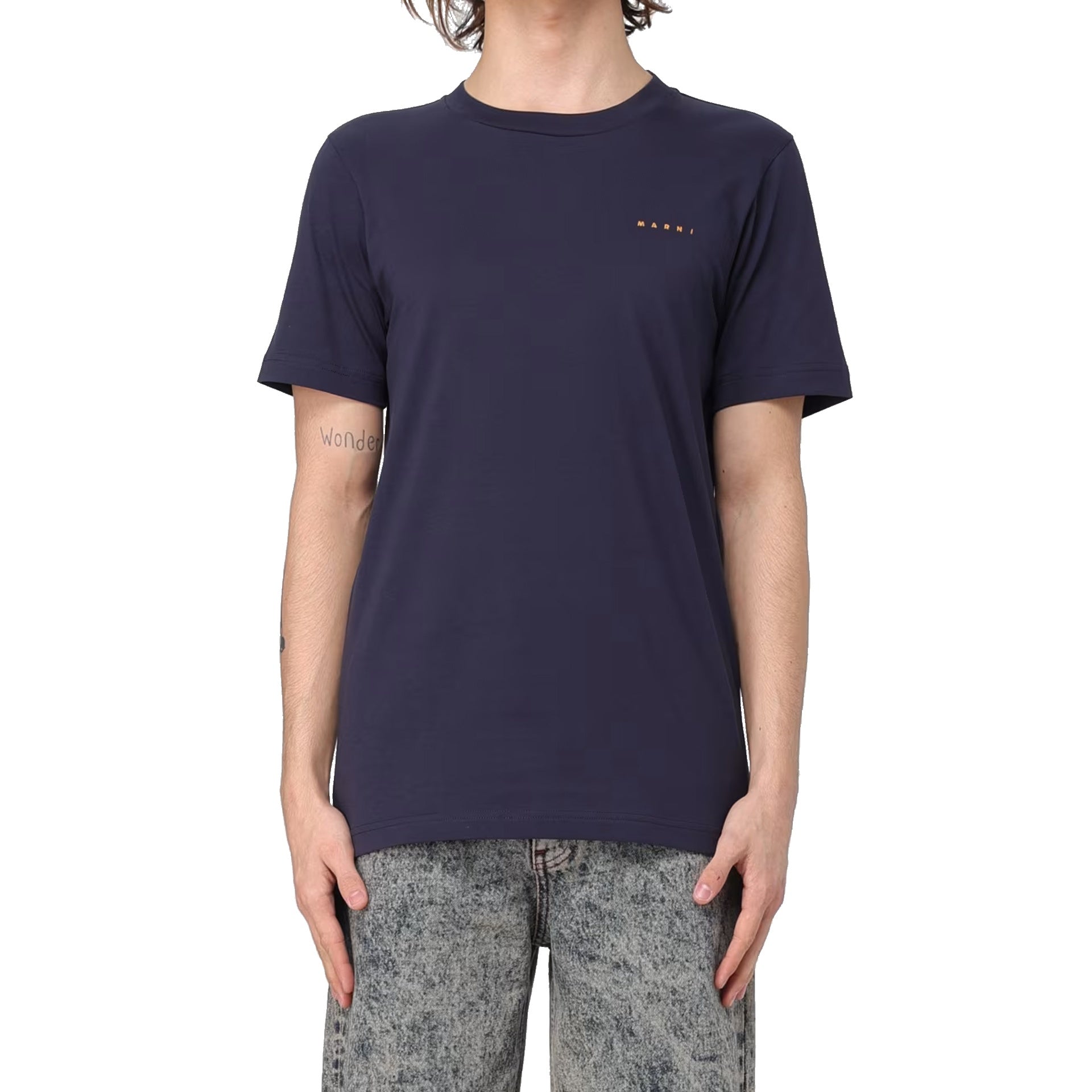 Marni Cotton Logo T-Shirt Men MARNI