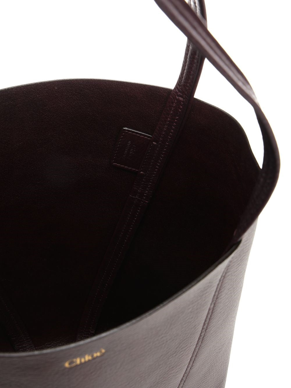 Chloe' Women Chloé Spin Large Hammered Leather Tote Bag CHLOE