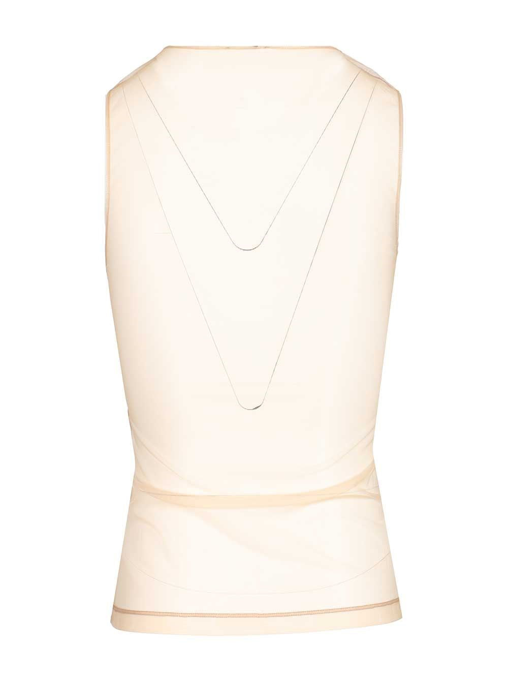 Courreges Women "Illusion" Tulle Top COURREGES