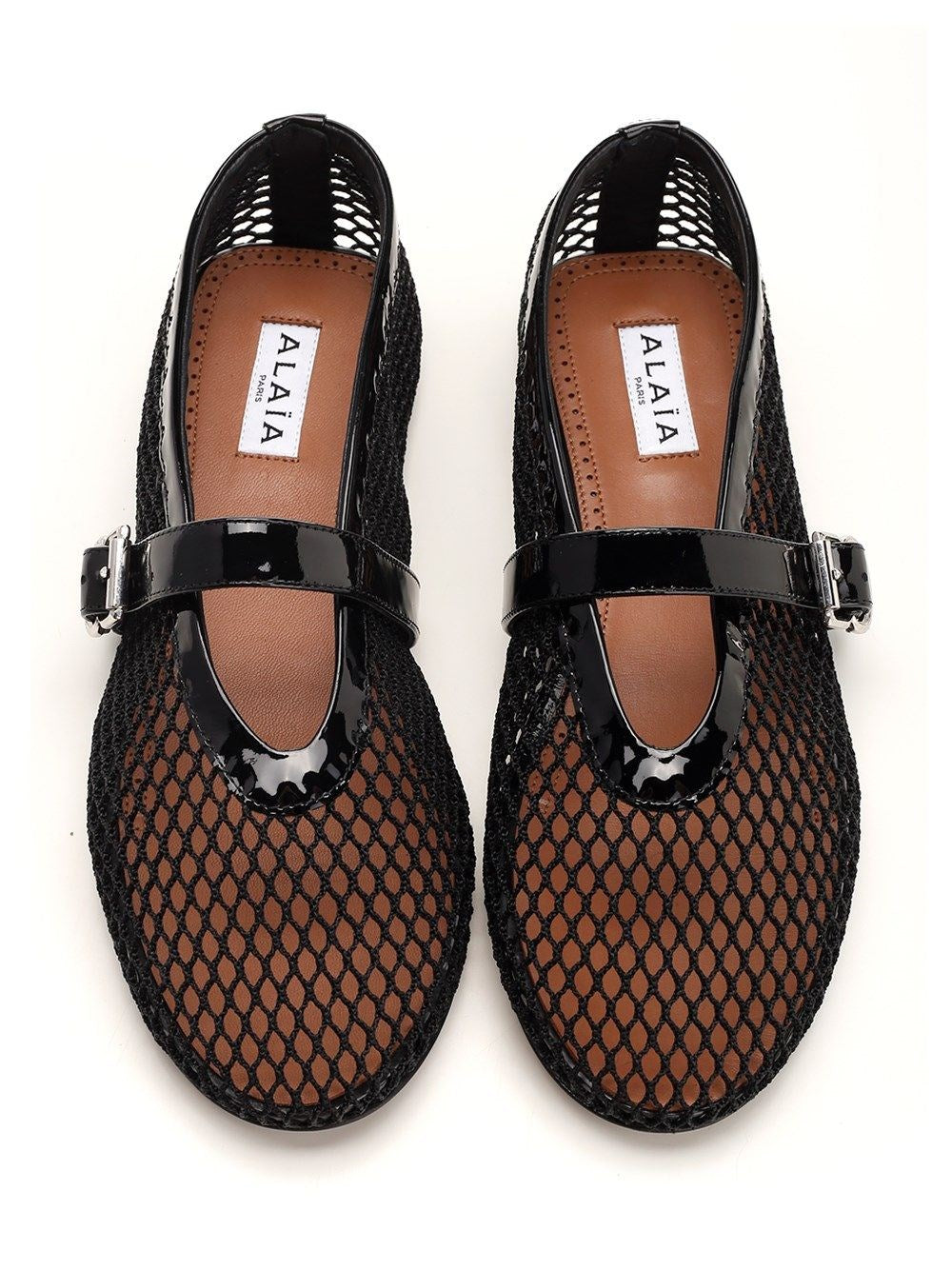 Alaïa Women Mesh Strap Ballerina ALAIA