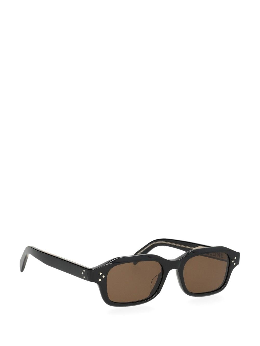 Celine Men Black Frame 64 Acetate Sunglasses CELINE