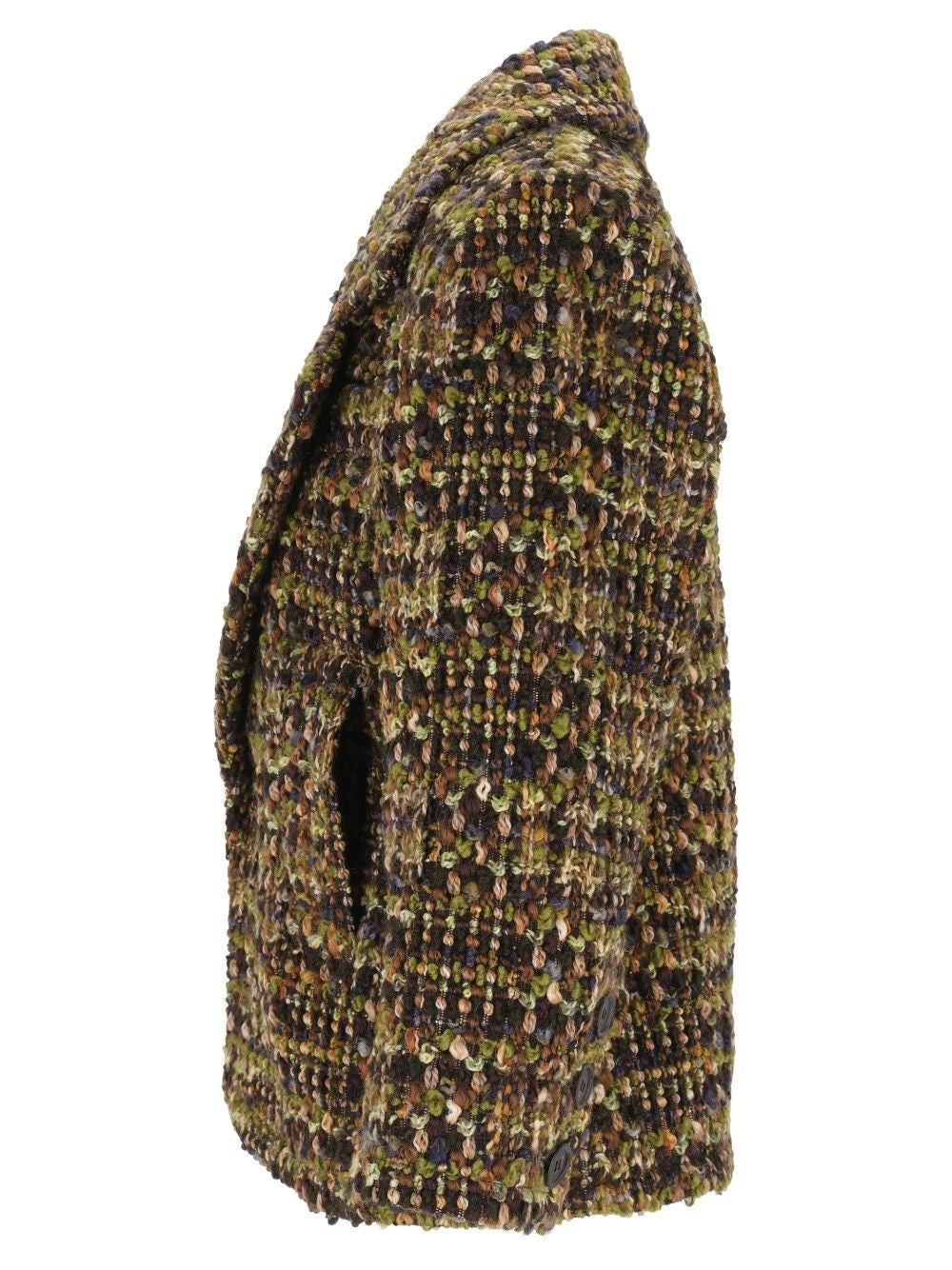 Saint Laurent Women Tweed Blazer SAINT LAURENT