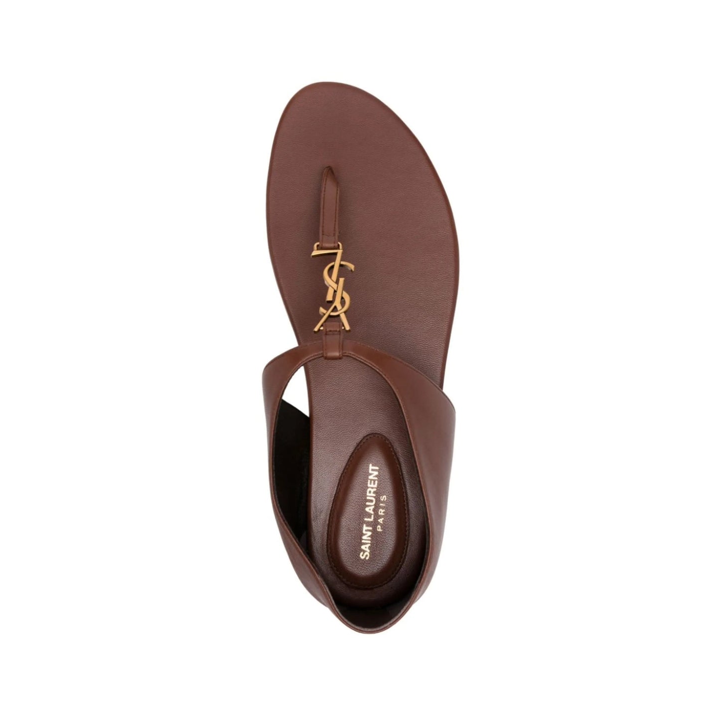 Saint Laurent Cassandra Logo Plaque Sandals Women SAINT LAURENT
