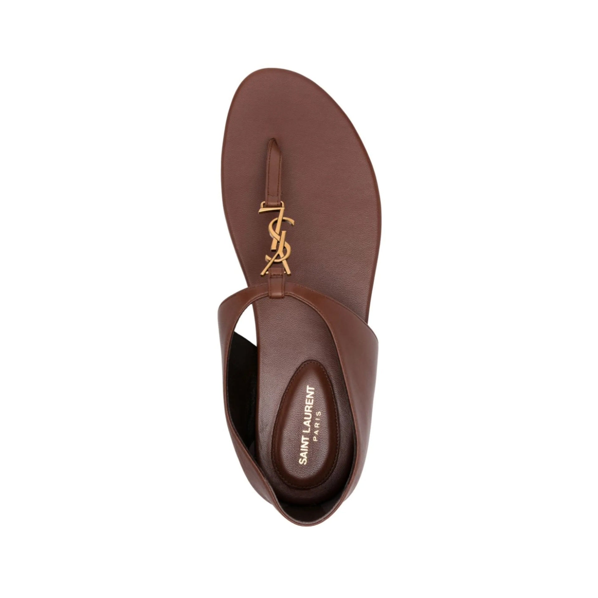 Saint Laurent Cassandra Logo Plaque Sandals Women SAINT LAURENT