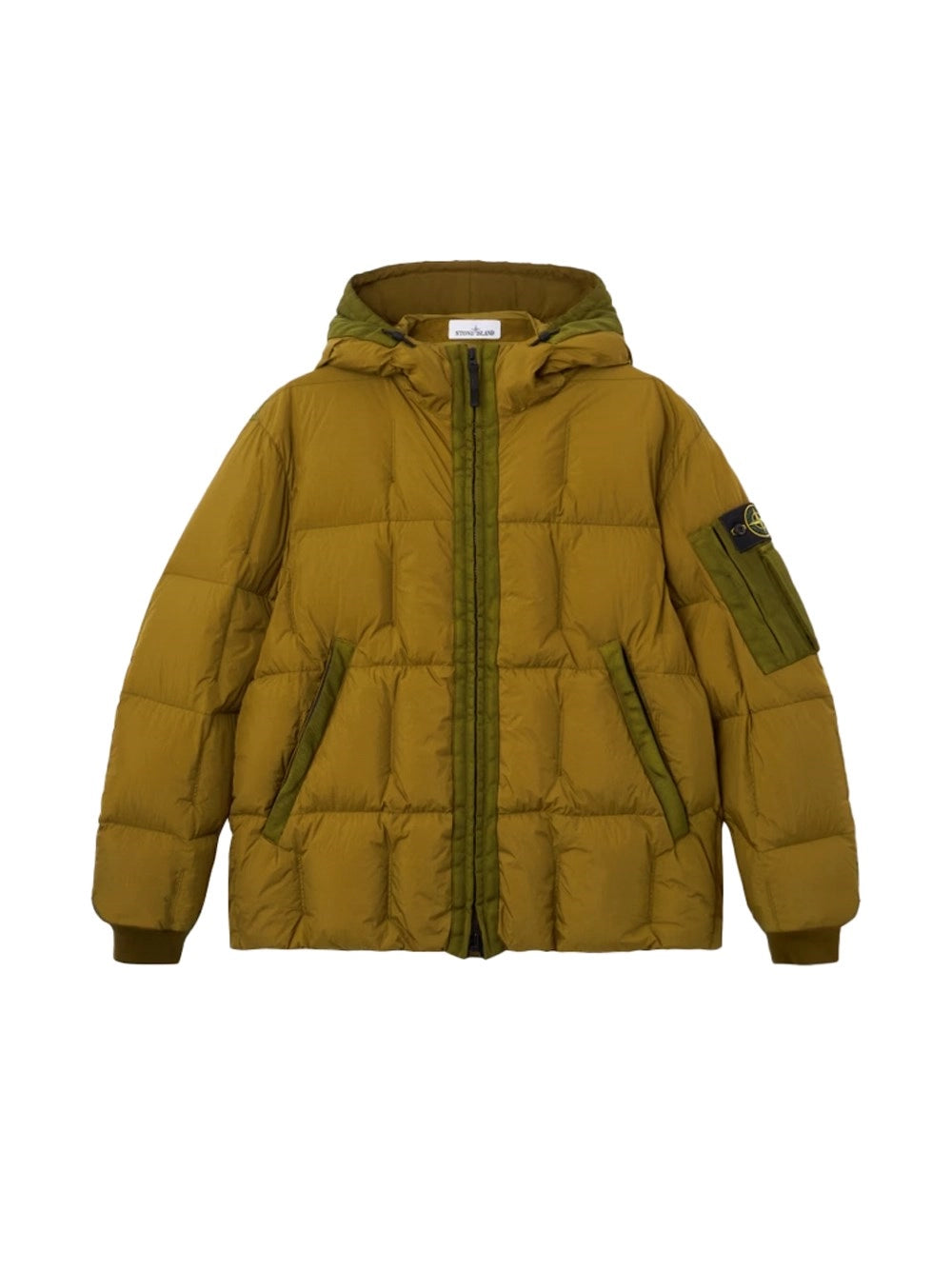 Stone Island Men Garment Dyed Crinkle Reps Ny Jacket STONE ISLAND