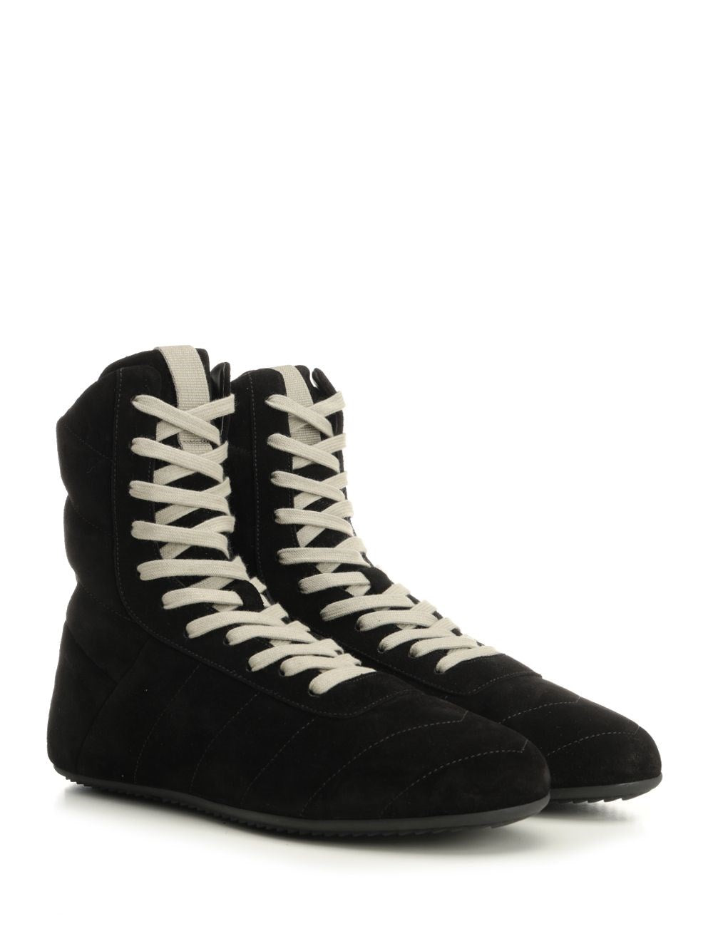 Rick Owens Men Quilted Minimalist High Sneakers RICK OWENS