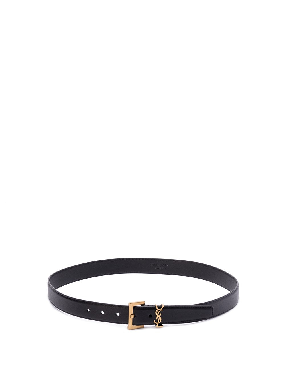 Saint Laurent Women `Cassandre` Belt With Square Buckle SAINT LAURENT