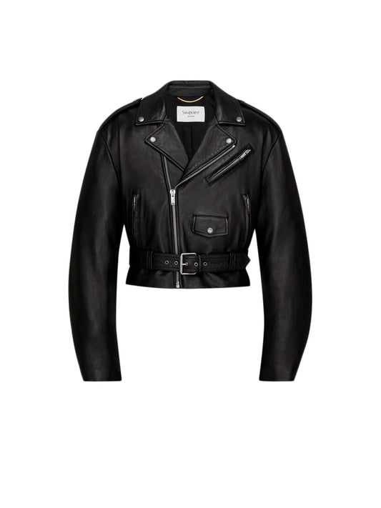 Saint Laurent Women Leather Jacket SAINT LAURENT