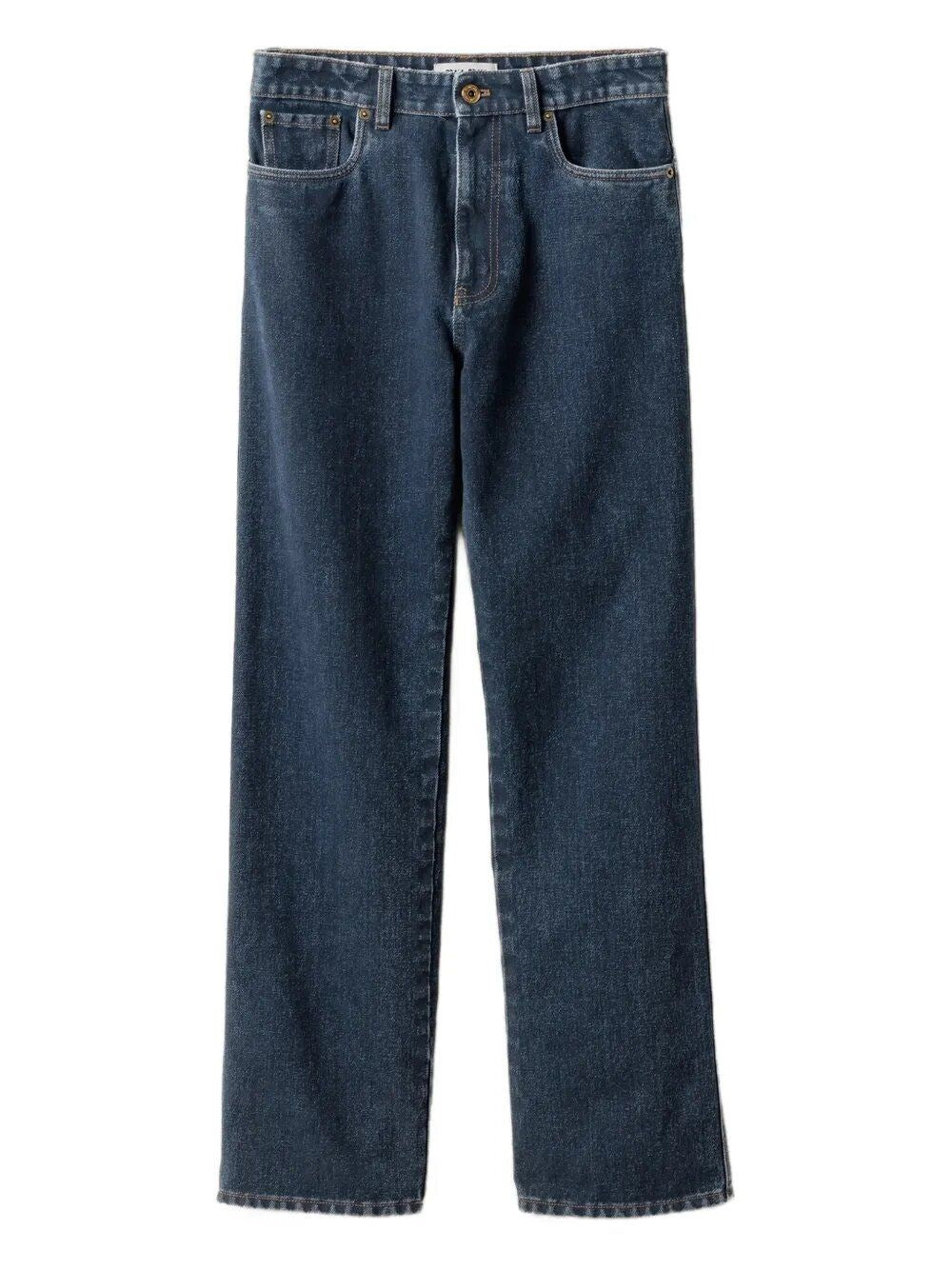 Miu Miu Women Straight-Leg Denim Trousers MIU MIU