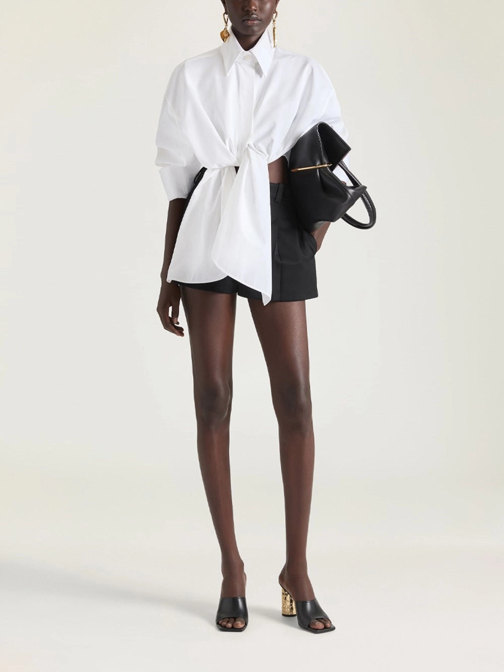 Givenchy Women Wrapped Long Sleeve Shirt GIVENCHY