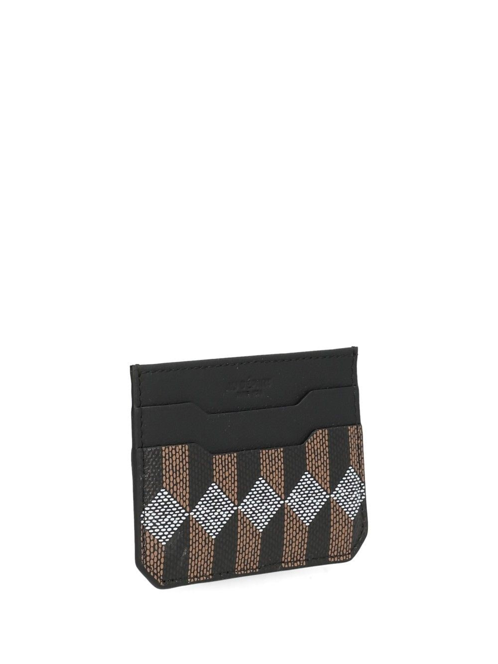 Au Depart Women Printed Leather Card Holder AU DEPART
