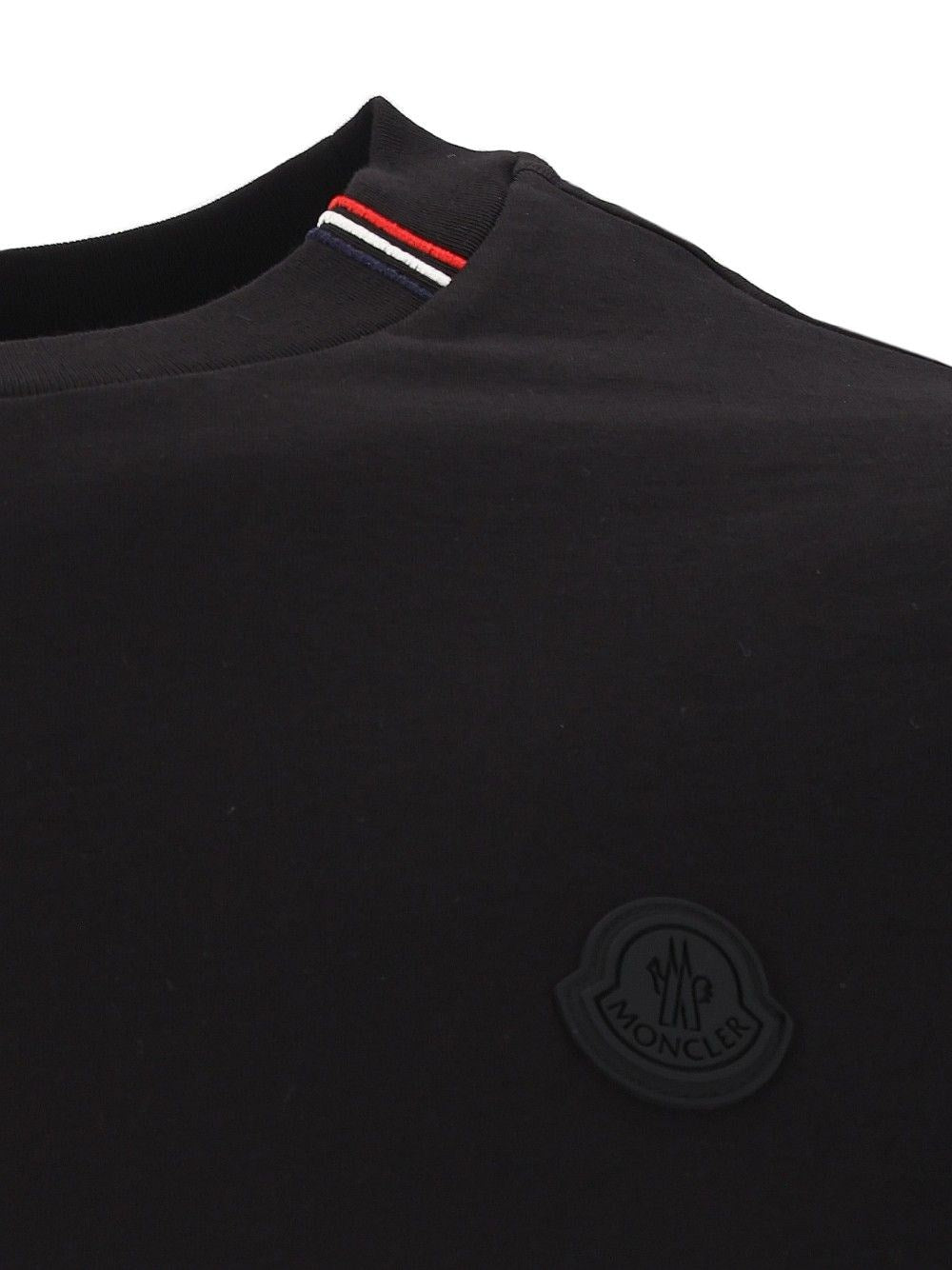 Moncler Men Short-Sleeved T-Shirt With Striped Details MONCLER